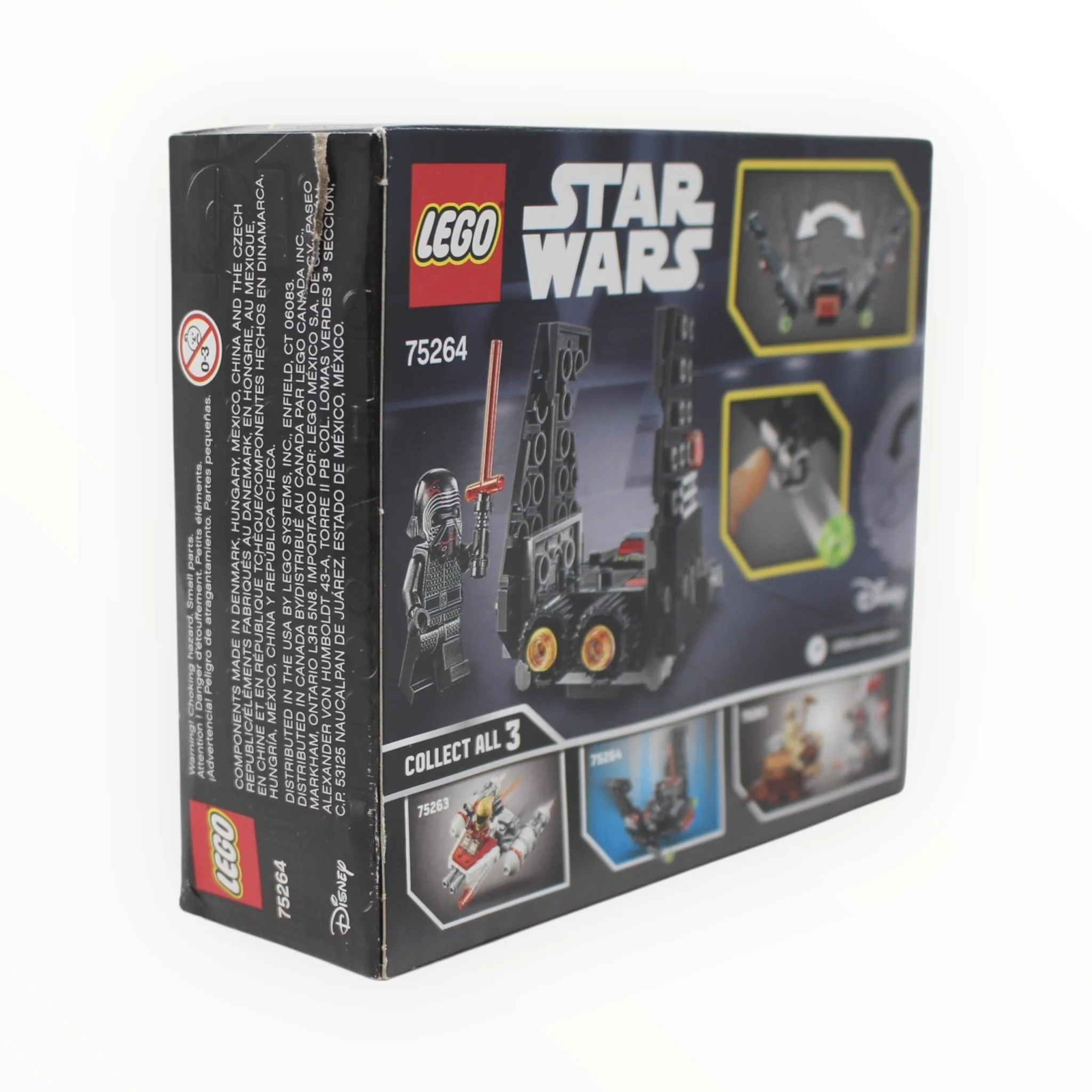 Retired Set 75264 Star Wars Kylo Ren’s Shuttle Microfighter (slight box damage) - Image 3