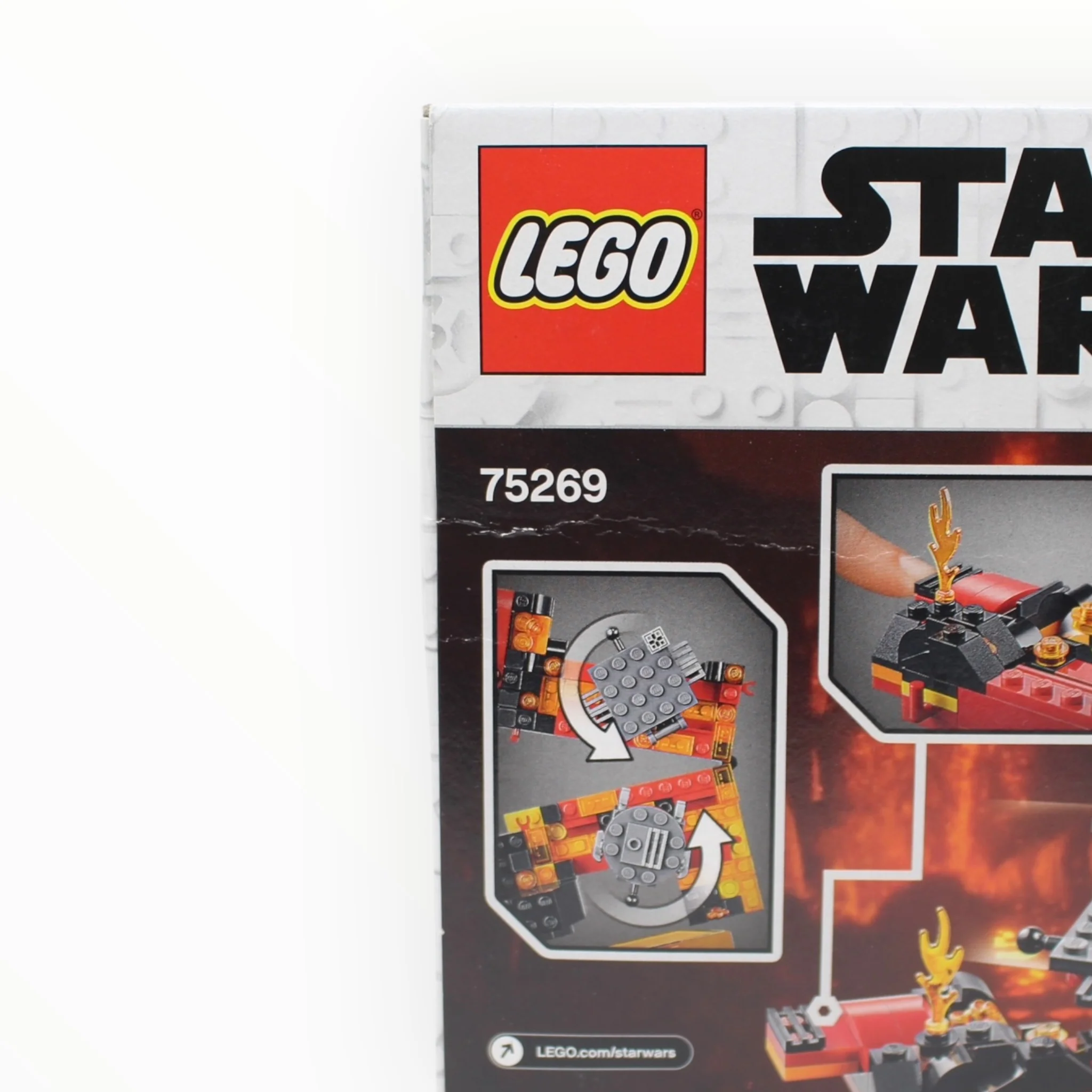 Retired Set 75269 Star Wars Duel on Mustafar (damaged box) - Image 3