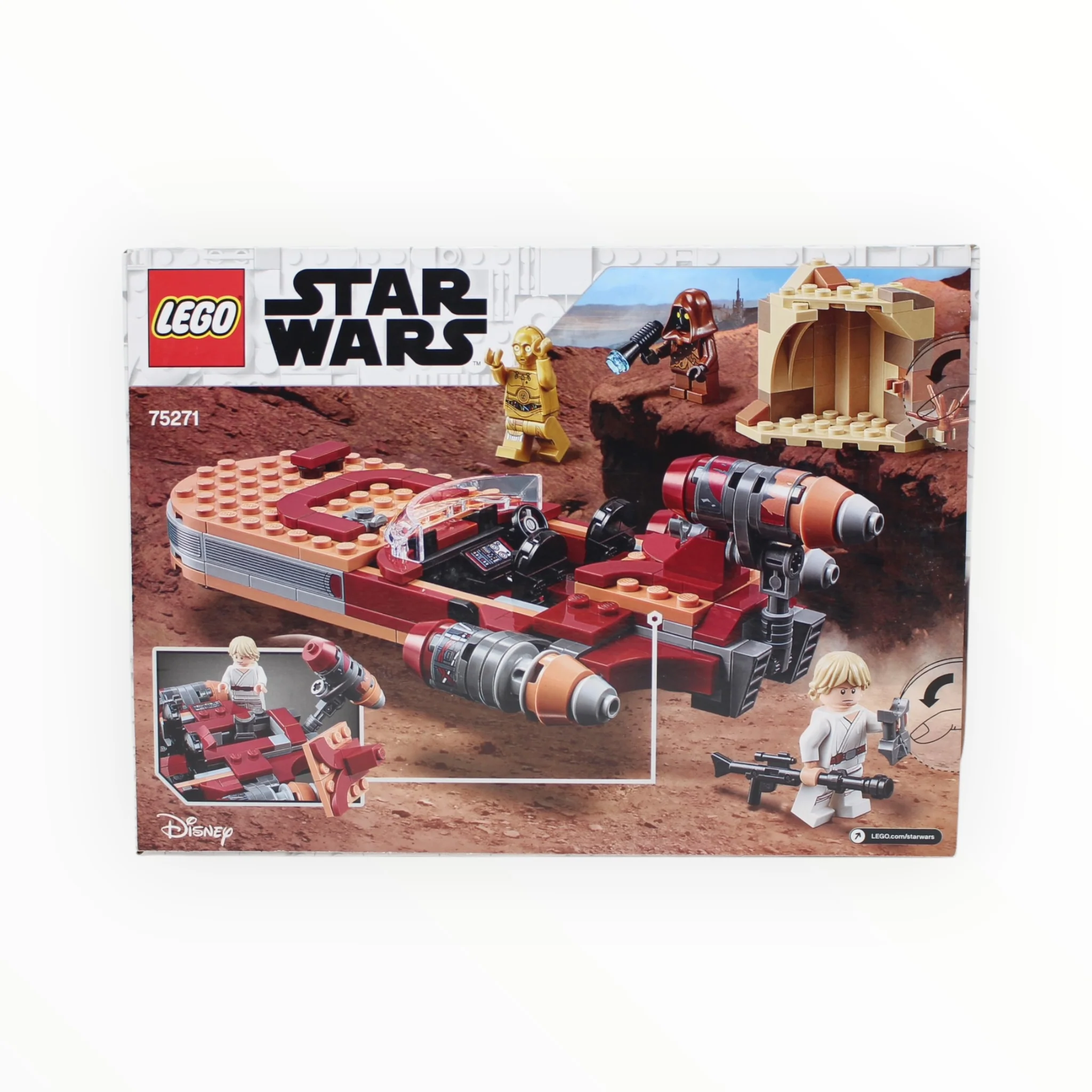 Retired Set 75271 Star Wars Luke Skywalker’s Landspeeder (damaged box) - Image 2