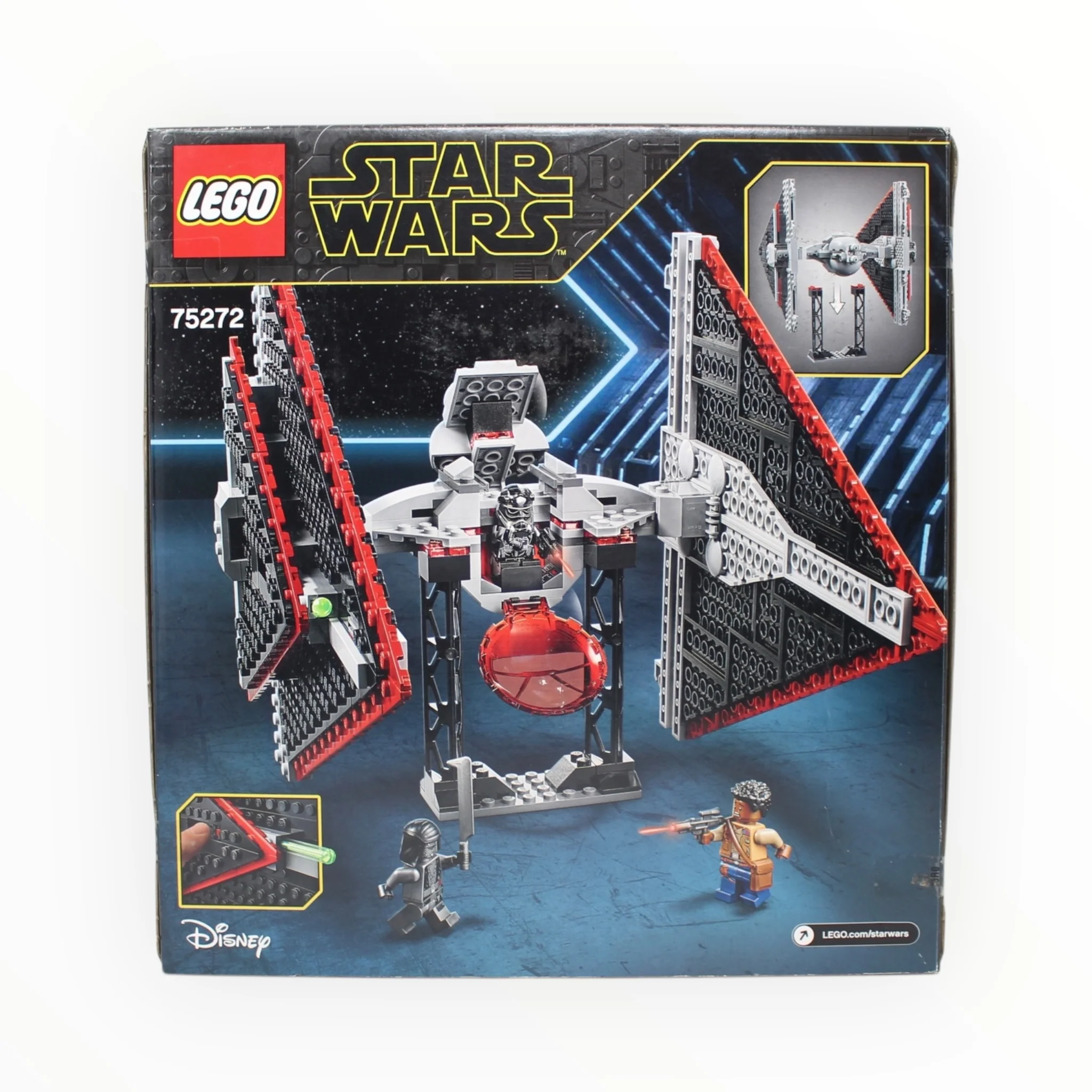 Retired Set 75272 Star Wars Sith TIE Fighter (some box damage) - Image 2