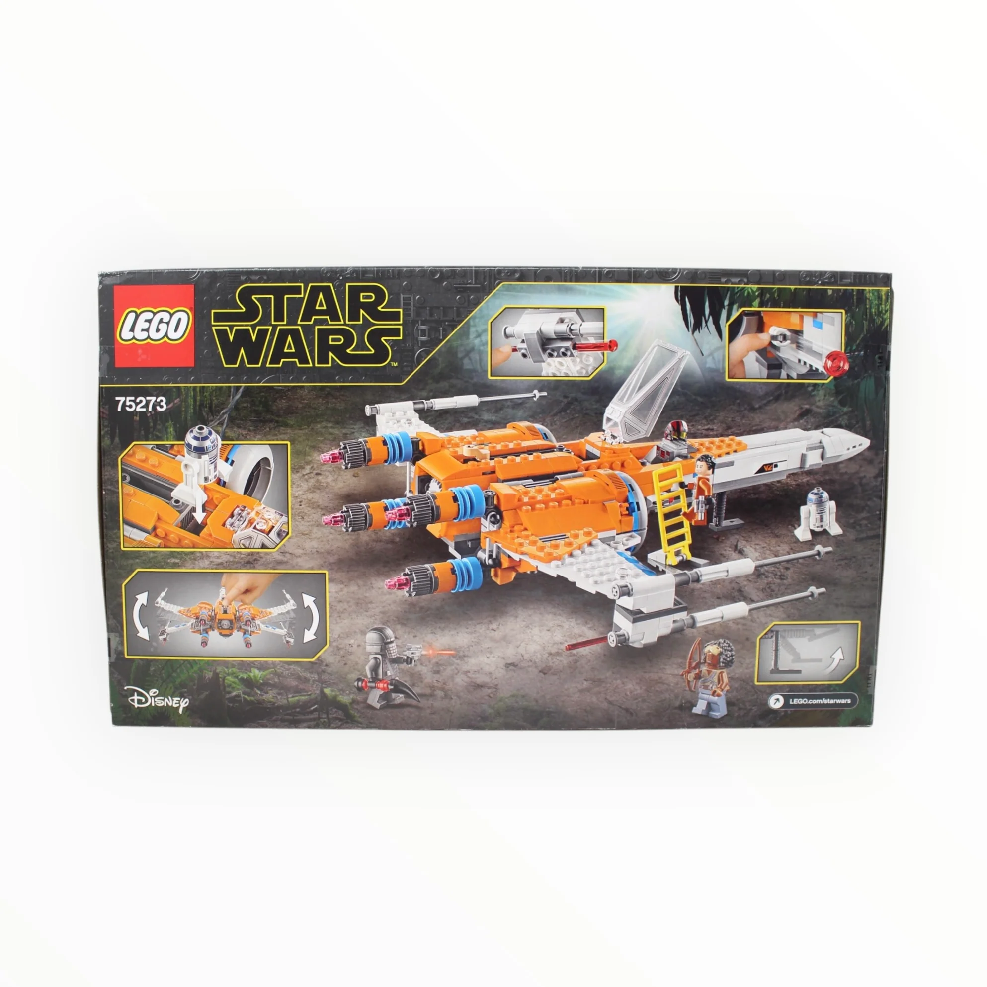 Retired Set 75273 Star Wars Poe Dameron’s X-wing Fighter (damaged box) - Image 2