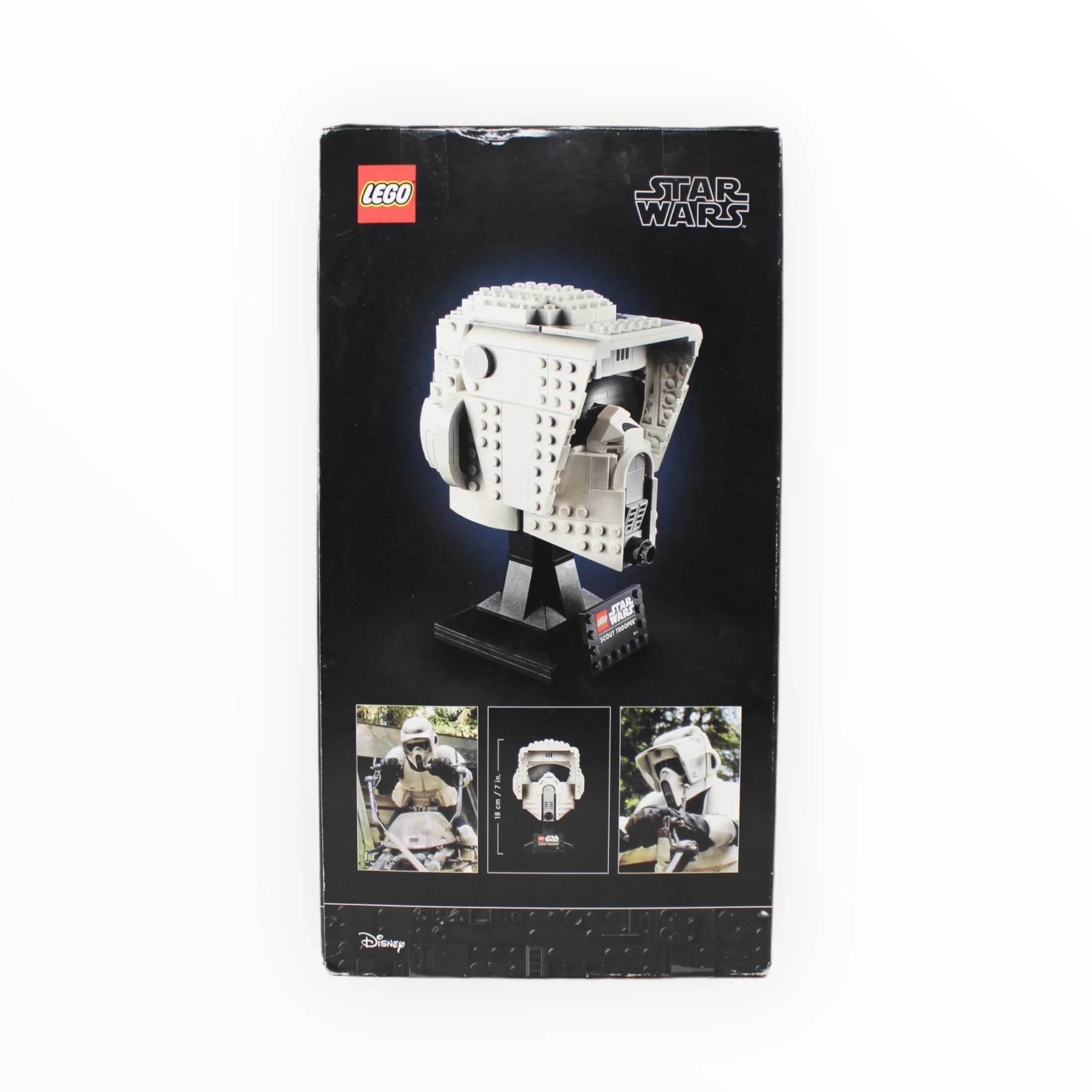 Retired Set 75305 Star Wars Scout Trooper Helmet - Image 2