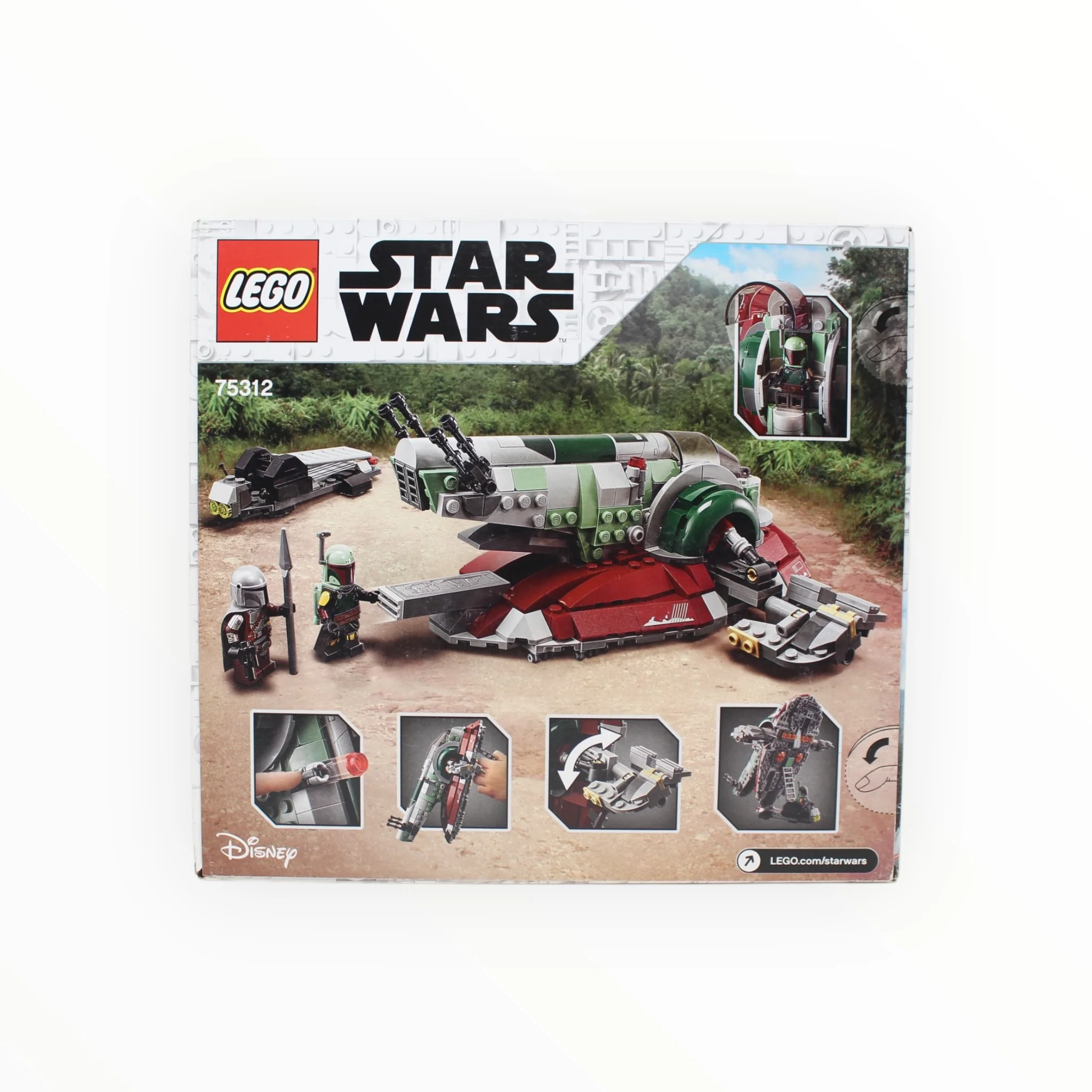 Retired Set 75312 Star Wars Boba Fett’s Starship (damaged box) - Image 2