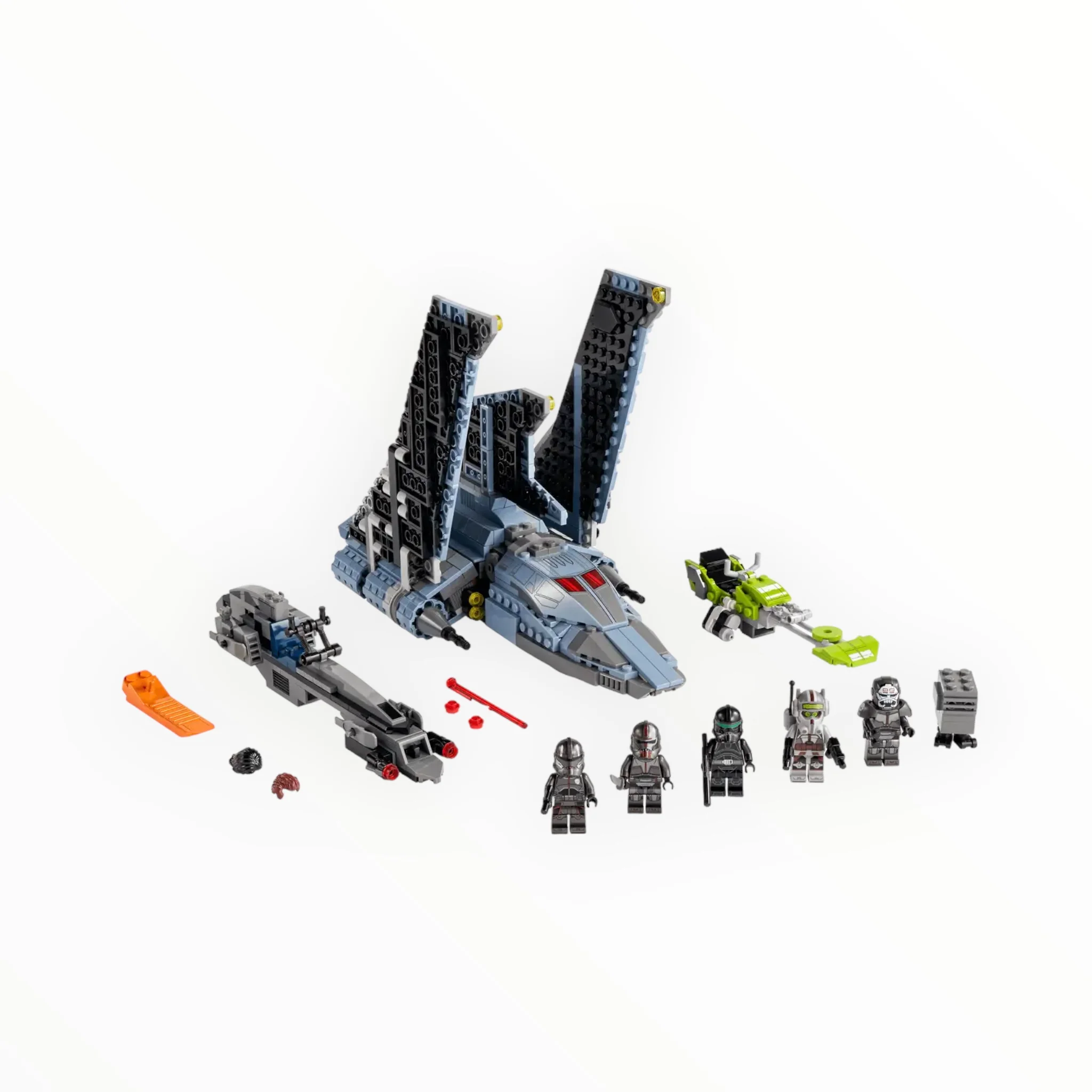 Retired Set 75314 Star Wars The Bad Batch Attack Shuttle (slight box damage) - Image 4