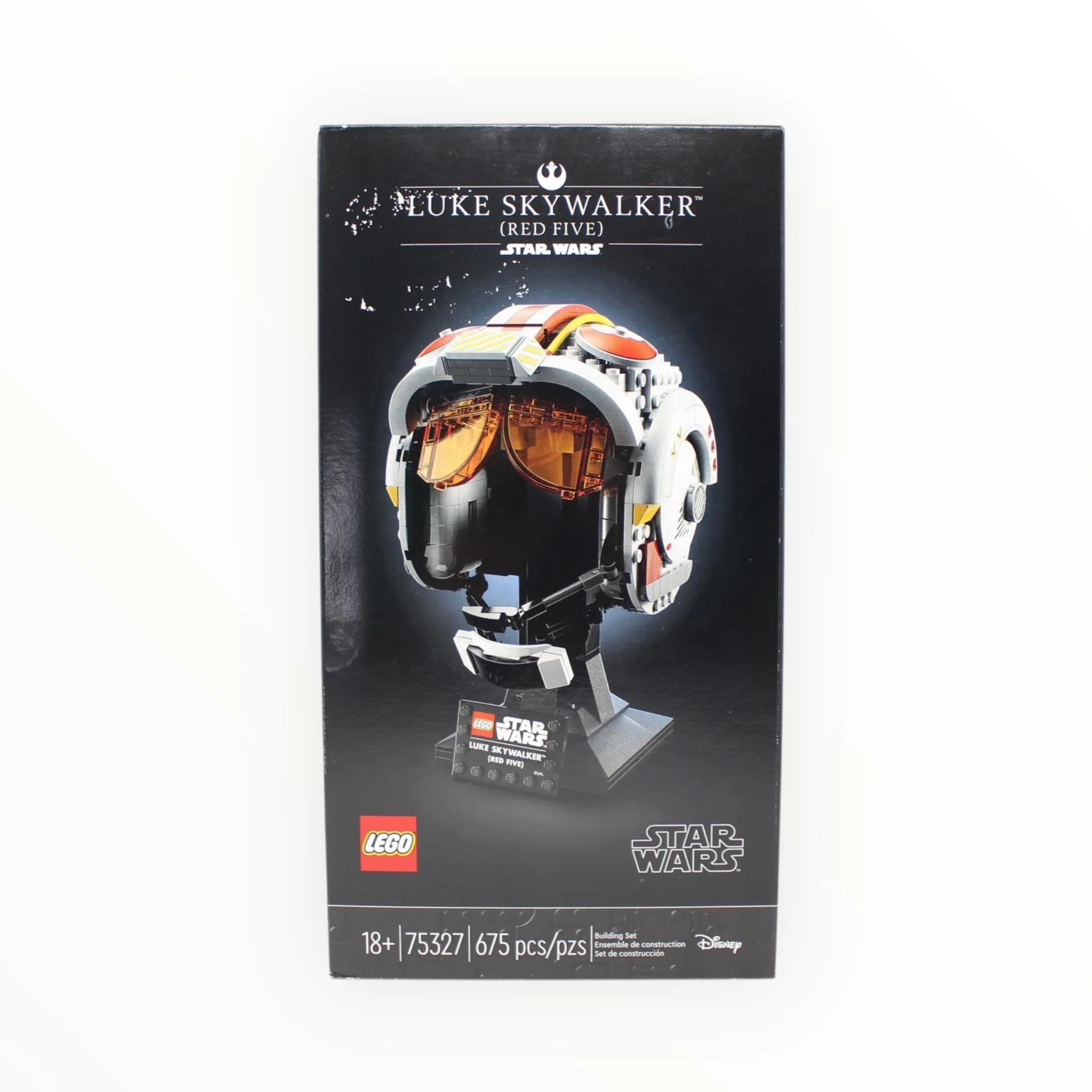 Retired Set 75327 Star Wars Luke Skywalker (Red Five) Helmet (damaged box)