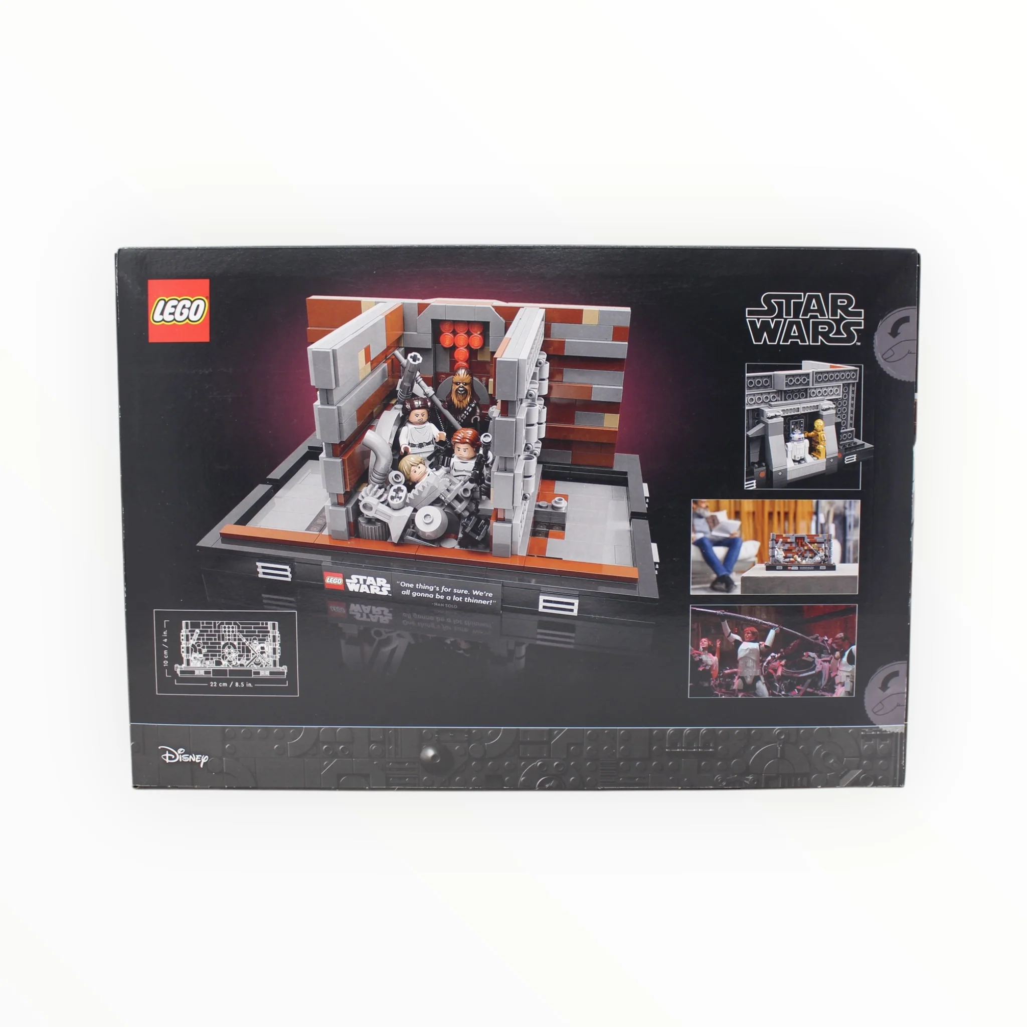 Retired Set 75339 Star Wars Trash Compactor Diorama (damaged box) - Image 2