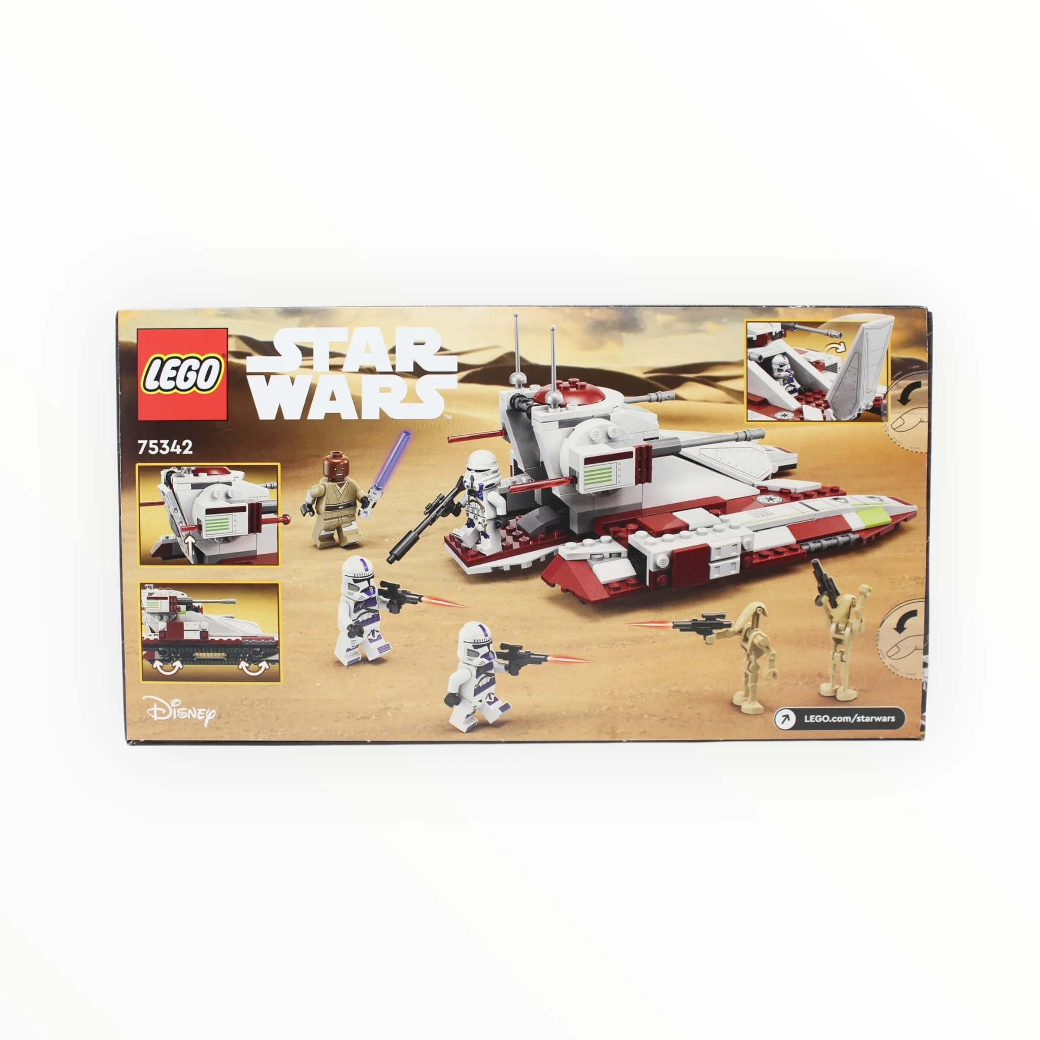 Retired Set 75342 Star Wars Republic Fighter Tank (damaged box) - Image 2