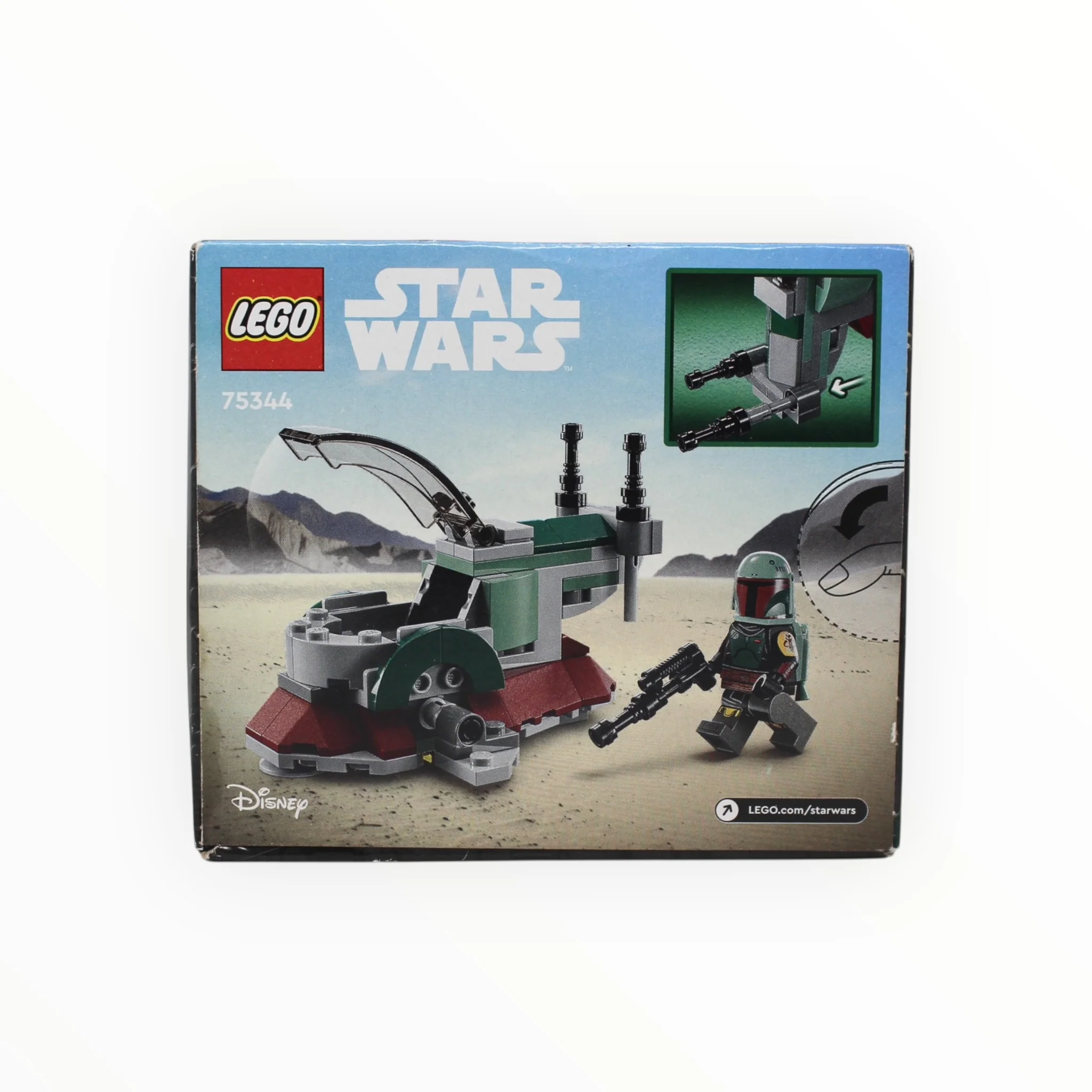 Retired Set 75344 Star Wars Boba Fett Microfighter (very slight damage) - Image 2