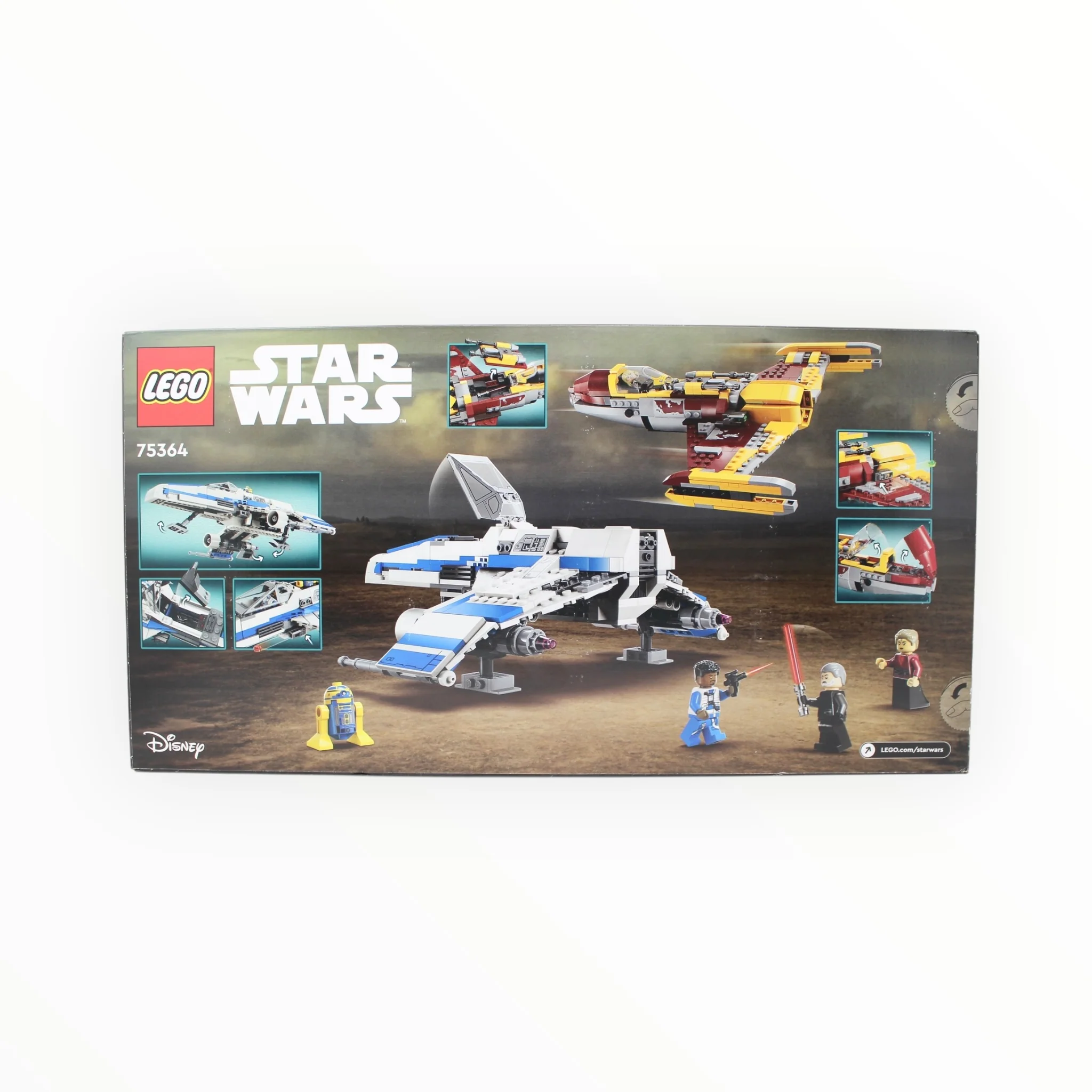 Retired Set 75364 Star Wars New Republic E-Wing vs. Shin Hati’s Starfighter - Image 2