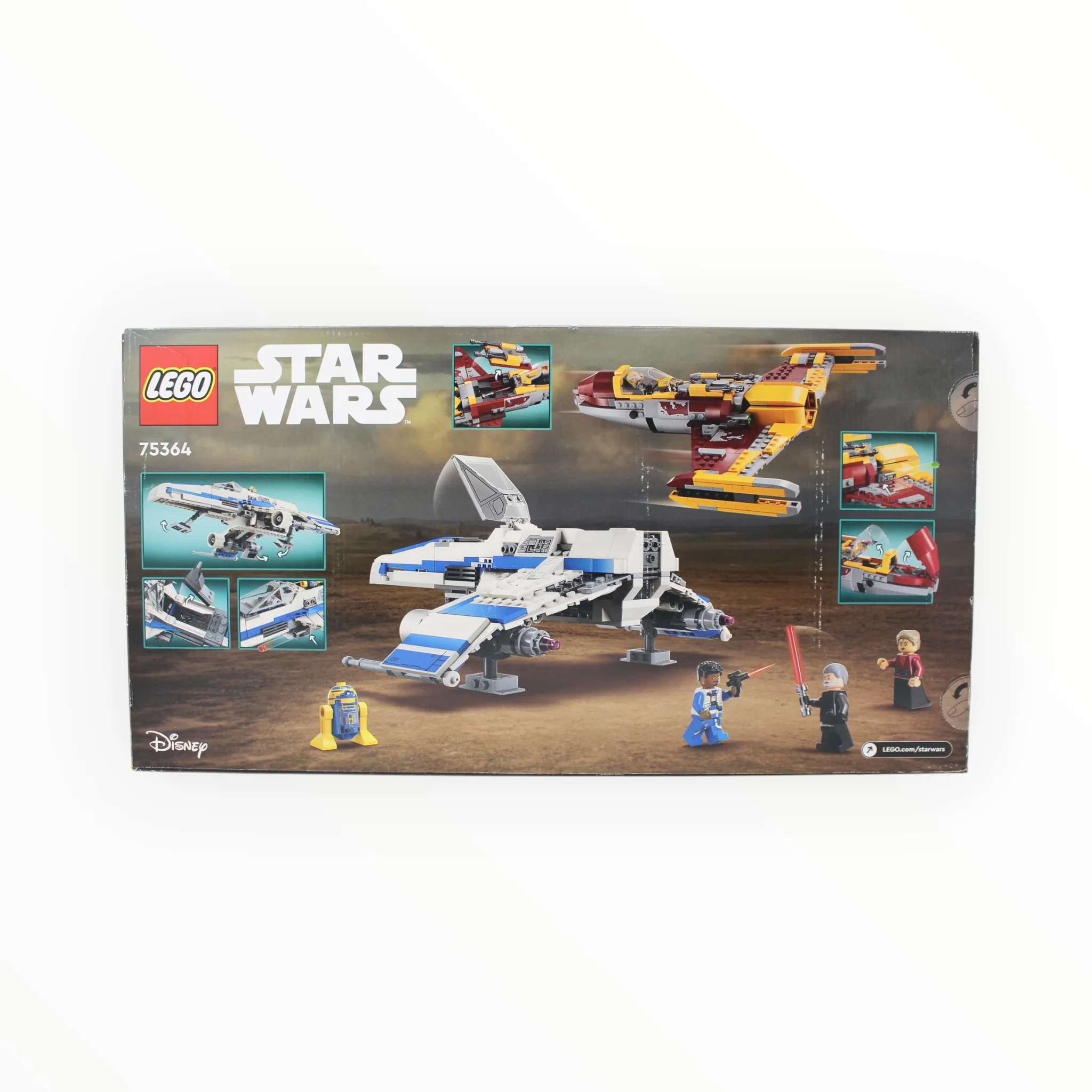Retired Set 75364 Star Wars New Republic E-Wing vs. Shin Hati’s Starfighter (box damaged) - Image 2