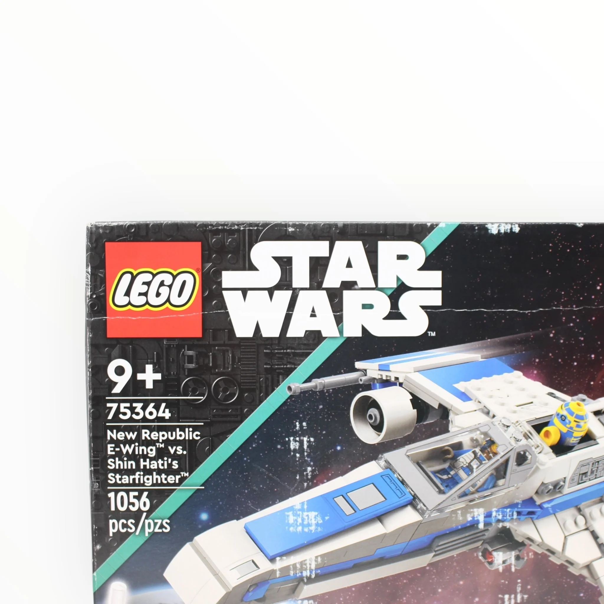 Retired Set 75364 Star Wars New Republic E-Wing vs. Shin Hati’s Starfighter (box damaged) - Image 3