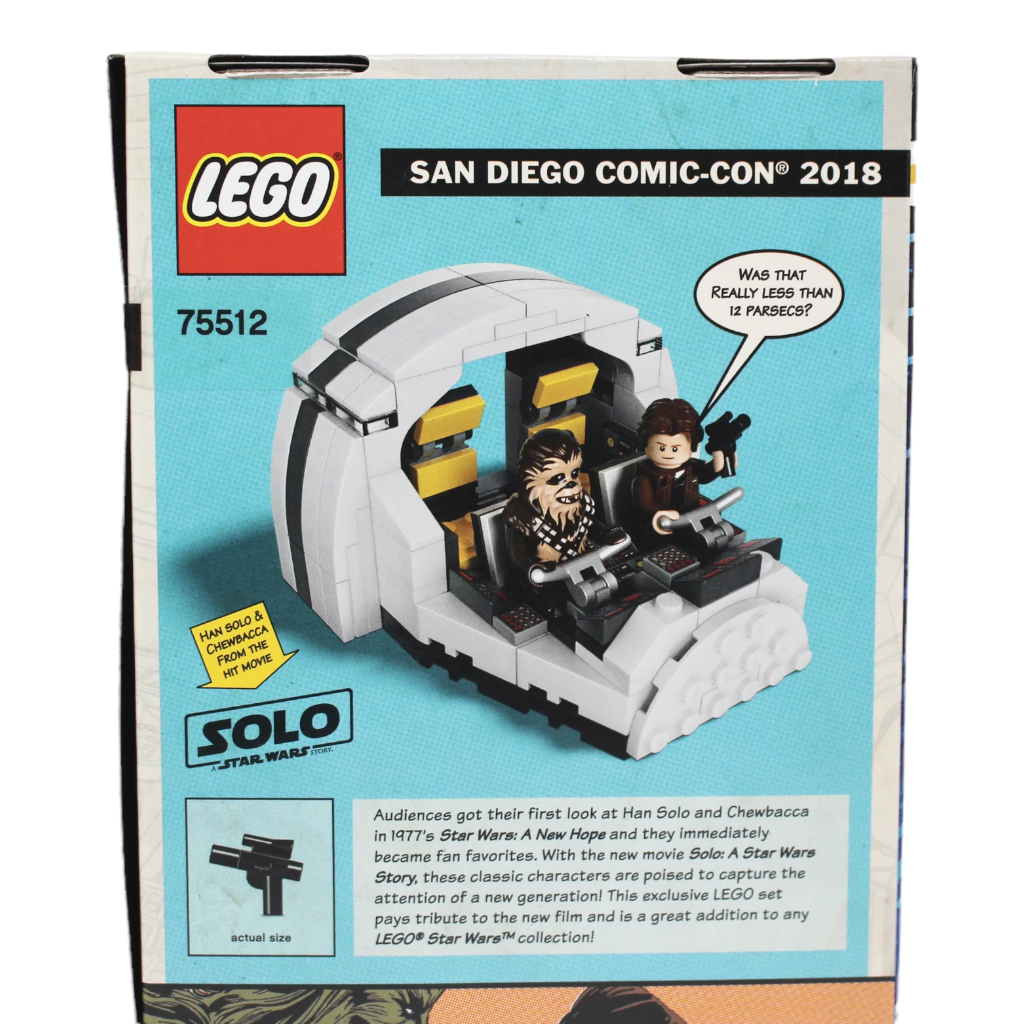Retired Set 75512 Star Wars Millennium Falcon Cockpit - San Diego Comic-Con 2018 Exclusive (No. 1153 of 3000) - Image 3