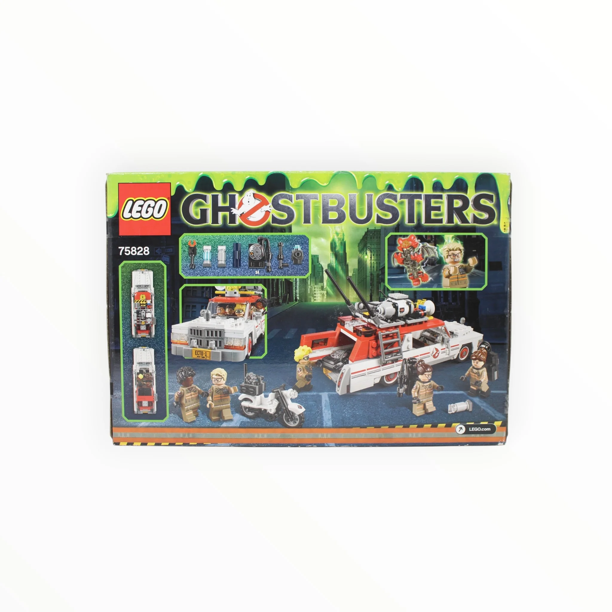 Retired Set 75828 Ghostbusters Ecto-1 & 2 (slight box damage) - Image 2
