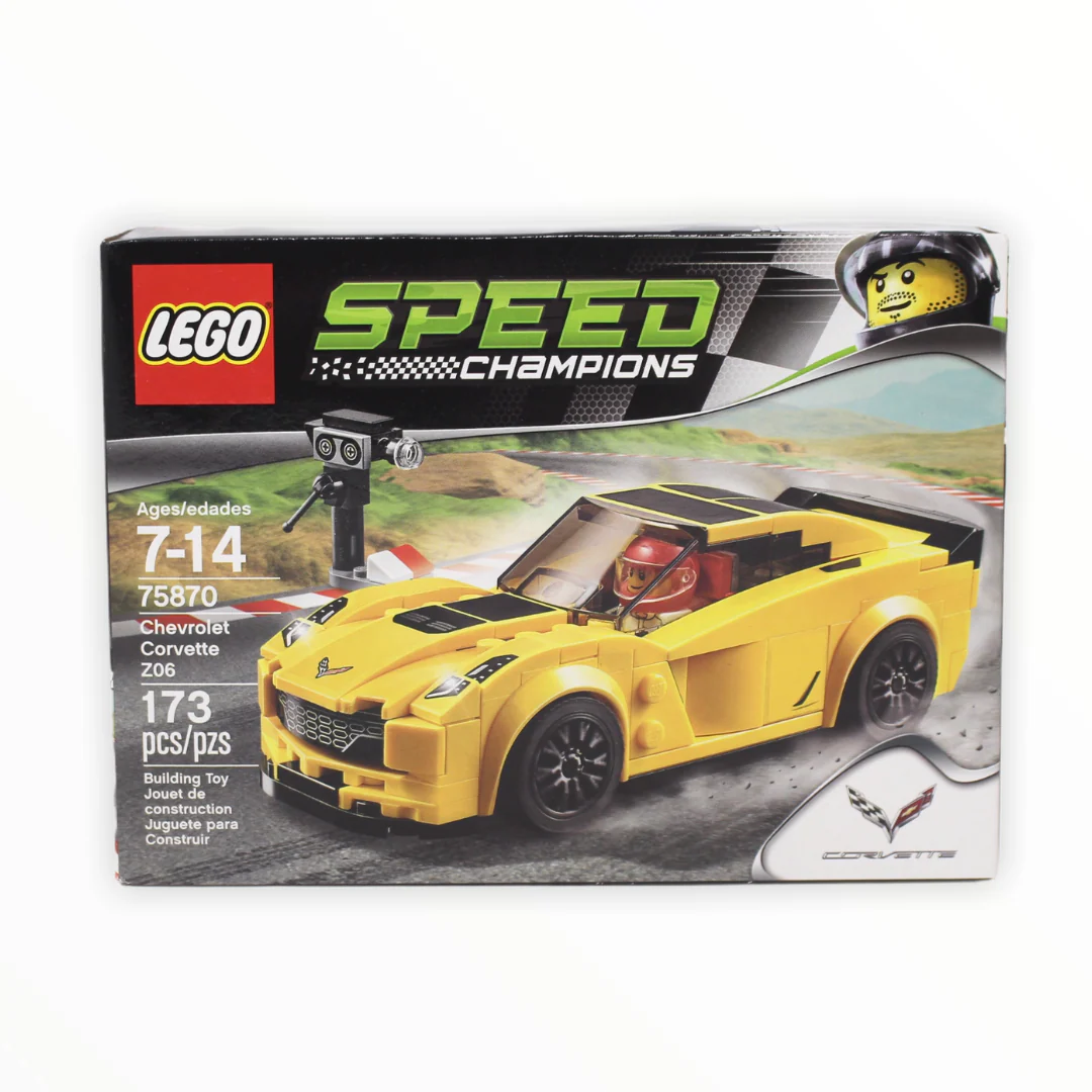 Retired Set 75870 Speed Champions Chevrolet Corvette Z06