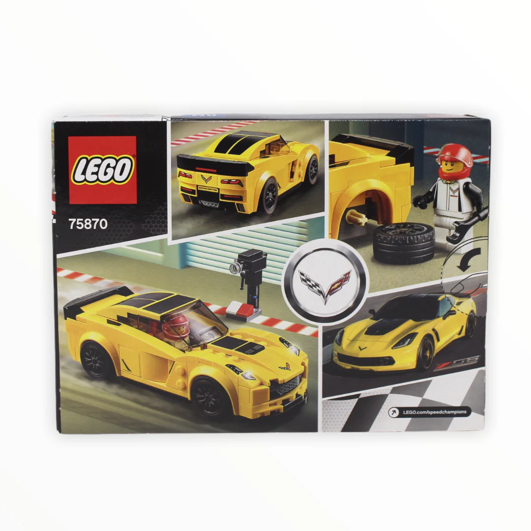 Retired Set 75870 Speed Champions Chevrolet Corvette Z06 - Image 2