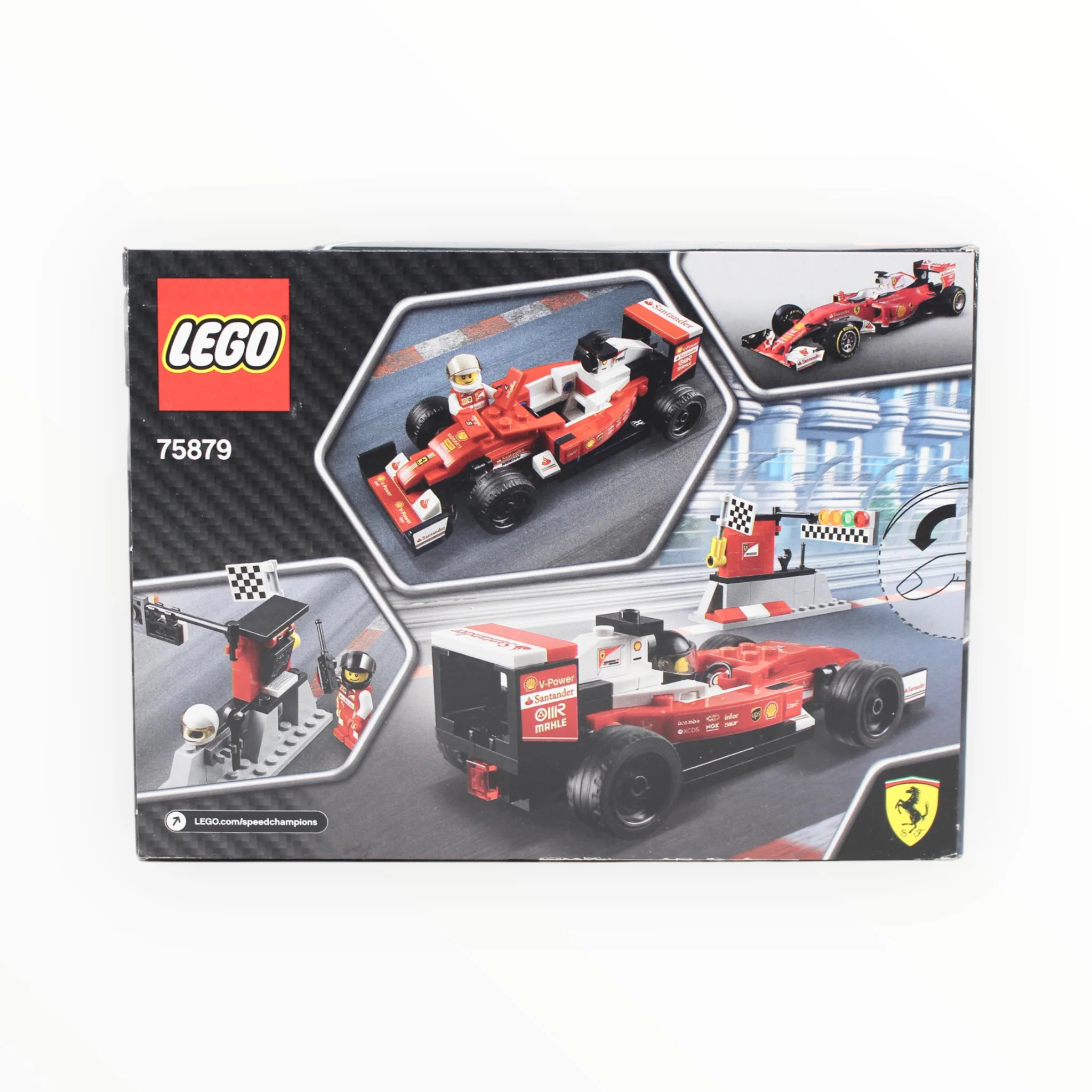 Retired Set 75879 Speed Champions Scuderia Ferrari SF16-H - Image 2