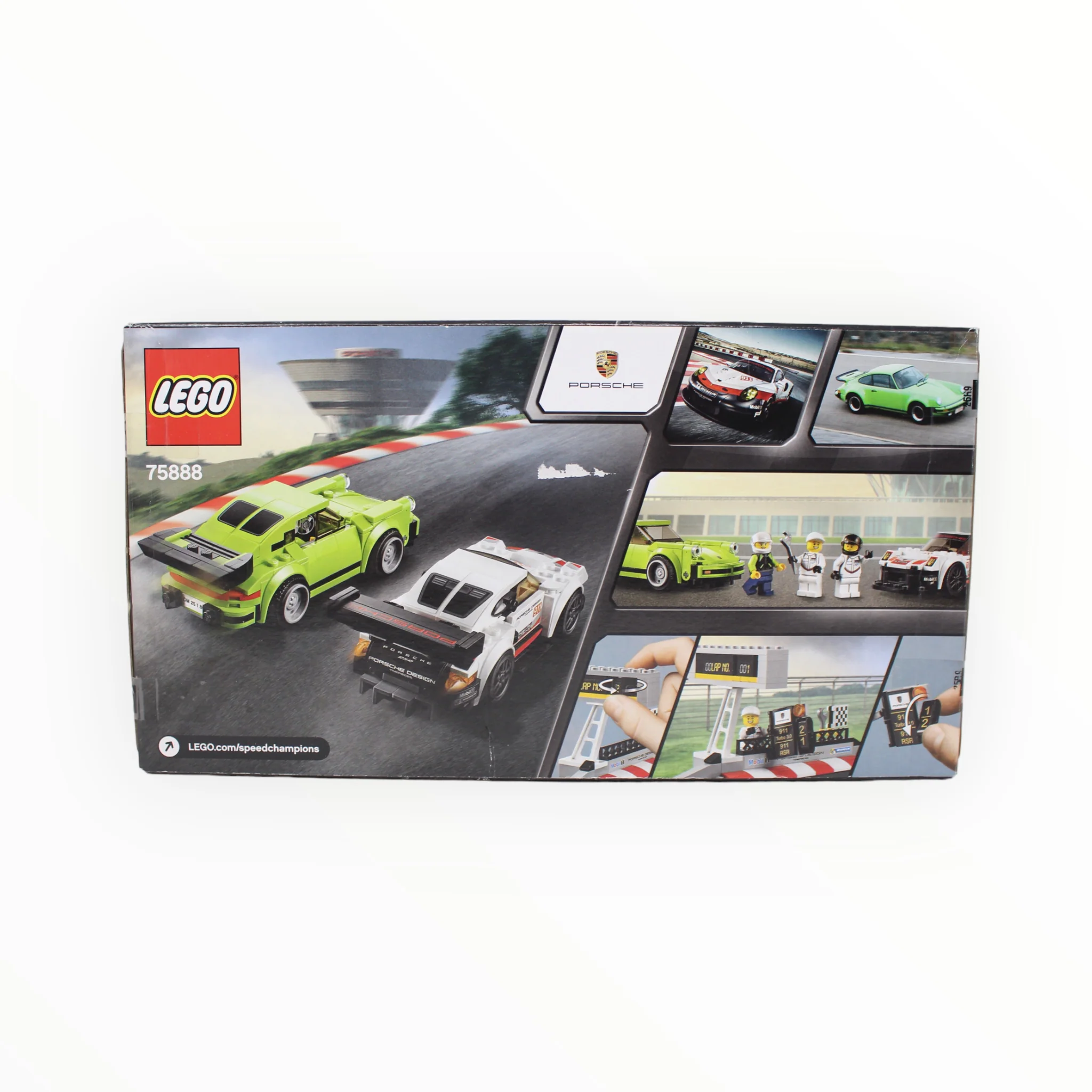 Retired Set 75888 Speed Champions Porsche 911 RSR and 911 Turbo 3.0 - Image 2