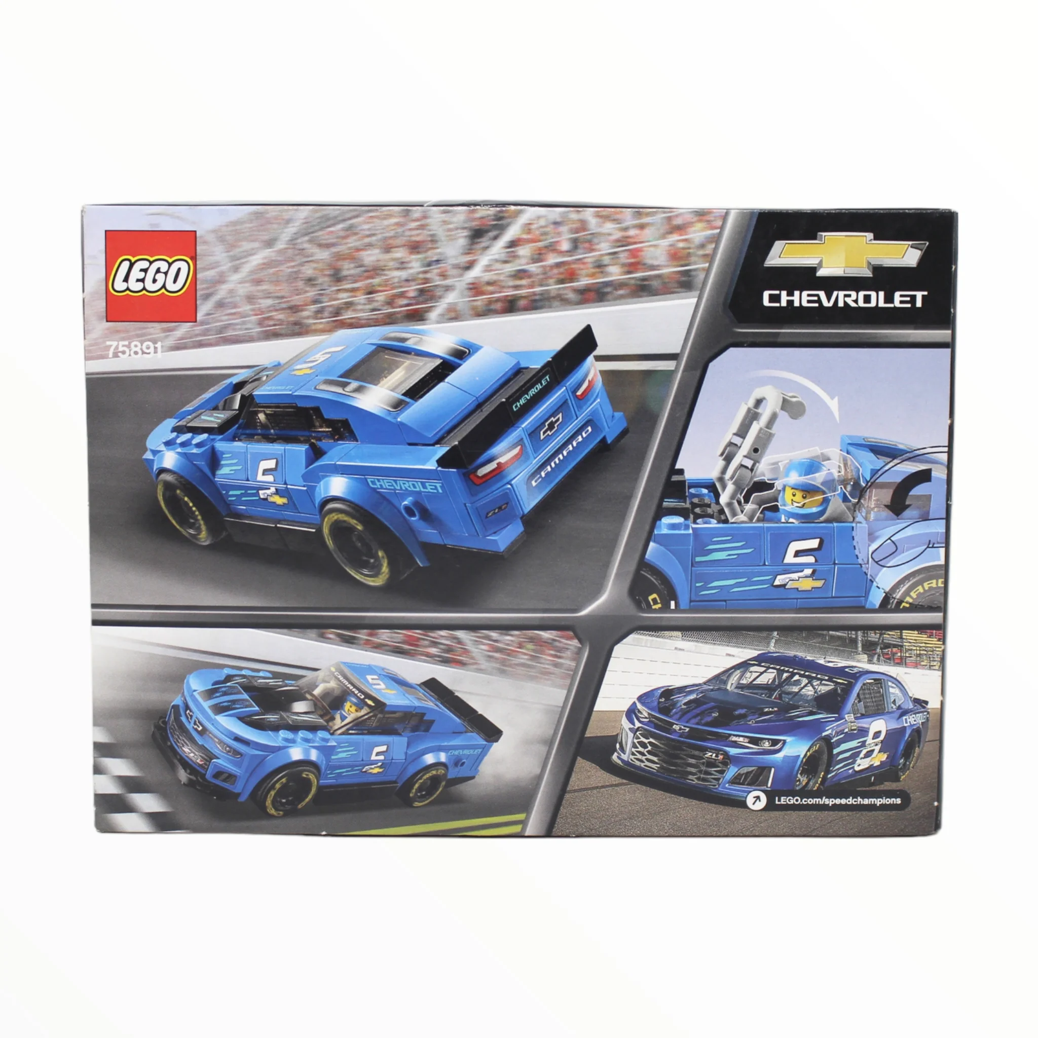 Retired Set 75891 Speed Champions Chevrolet Camaro ZL1 Race Car - Image 2