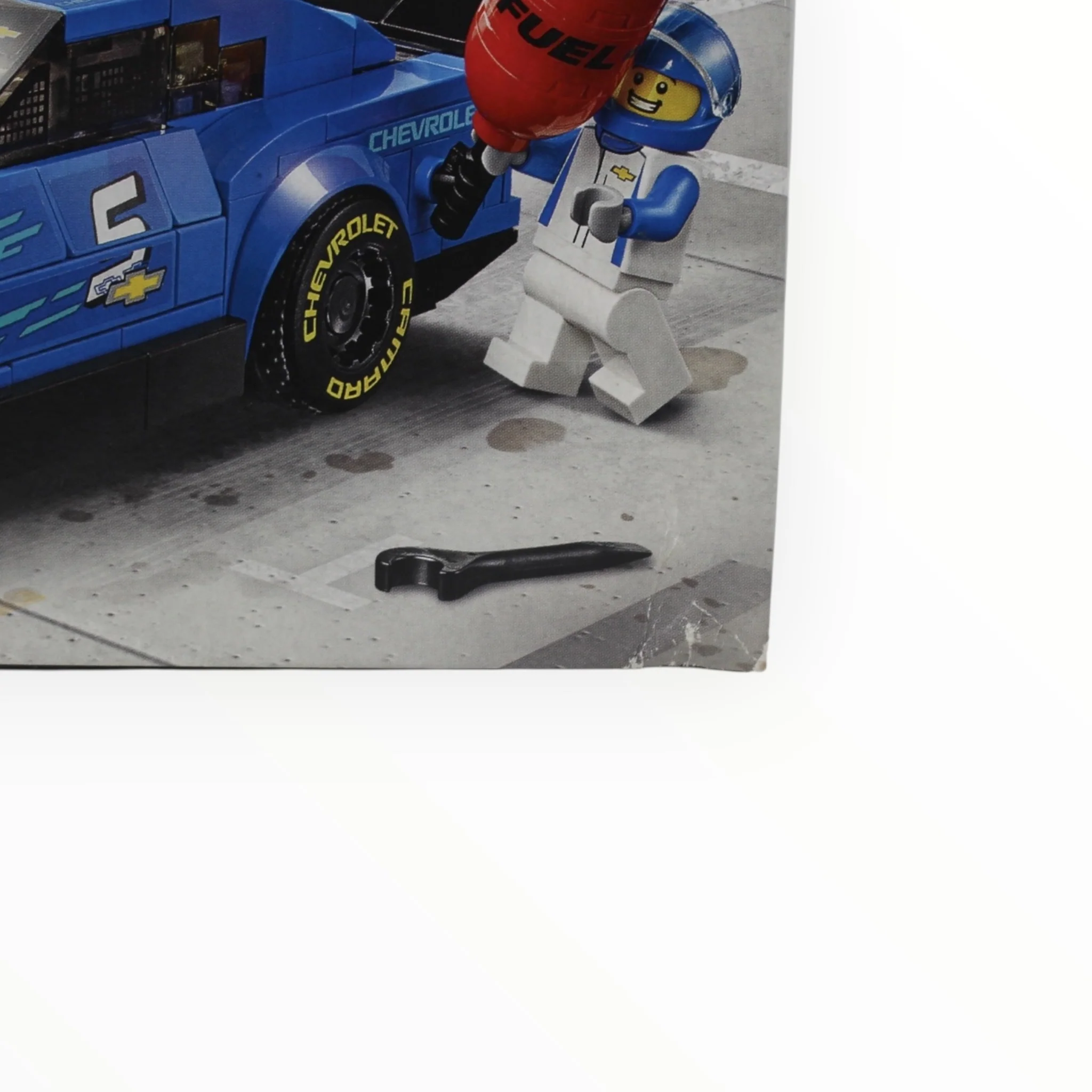 Retired Set 75891 Speed Champions Chevrolet Camaro ZL1 Race Car (slight box damage) - Image 3
