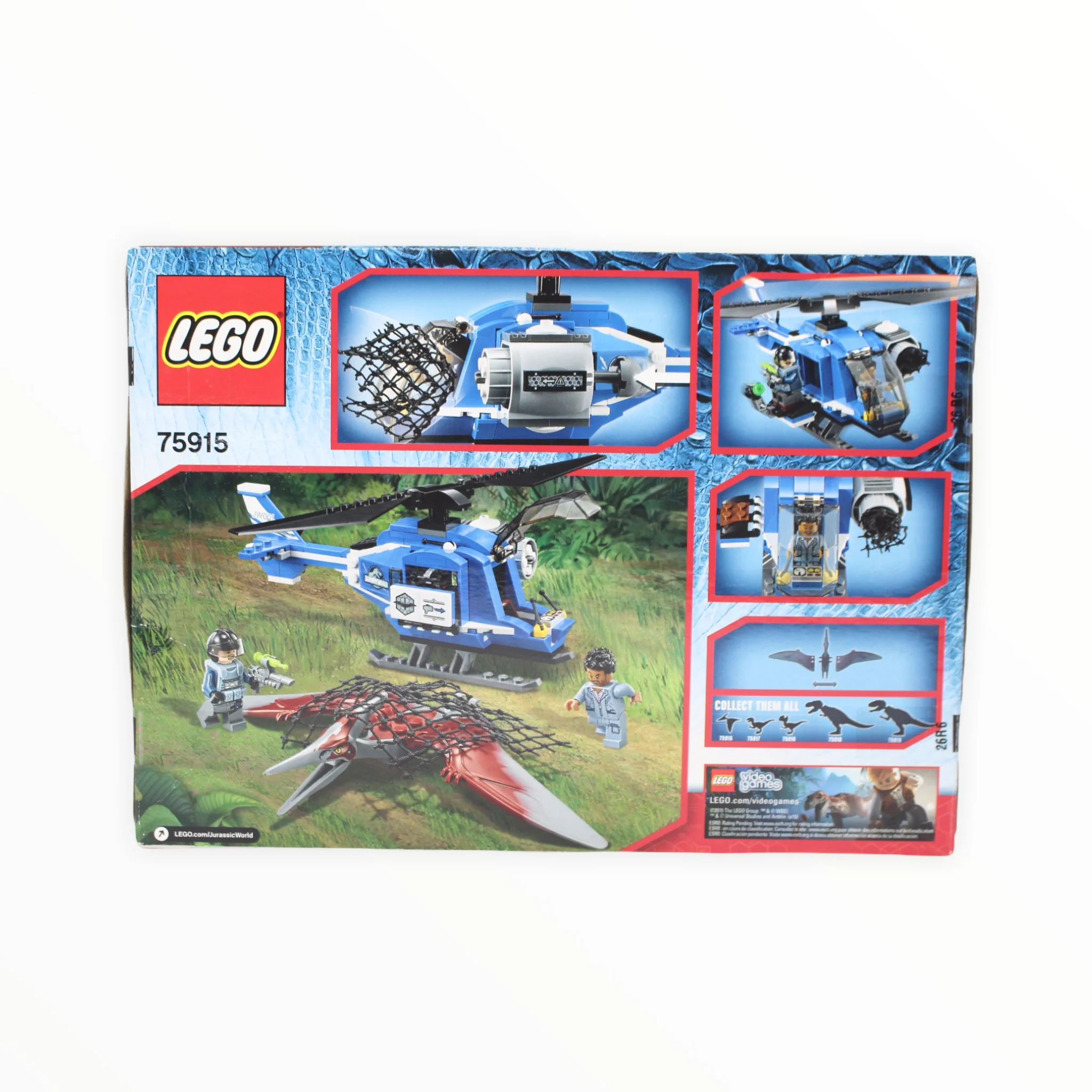 Retired Set 75915 Jurassic World Pteranodon Capture - Image 2