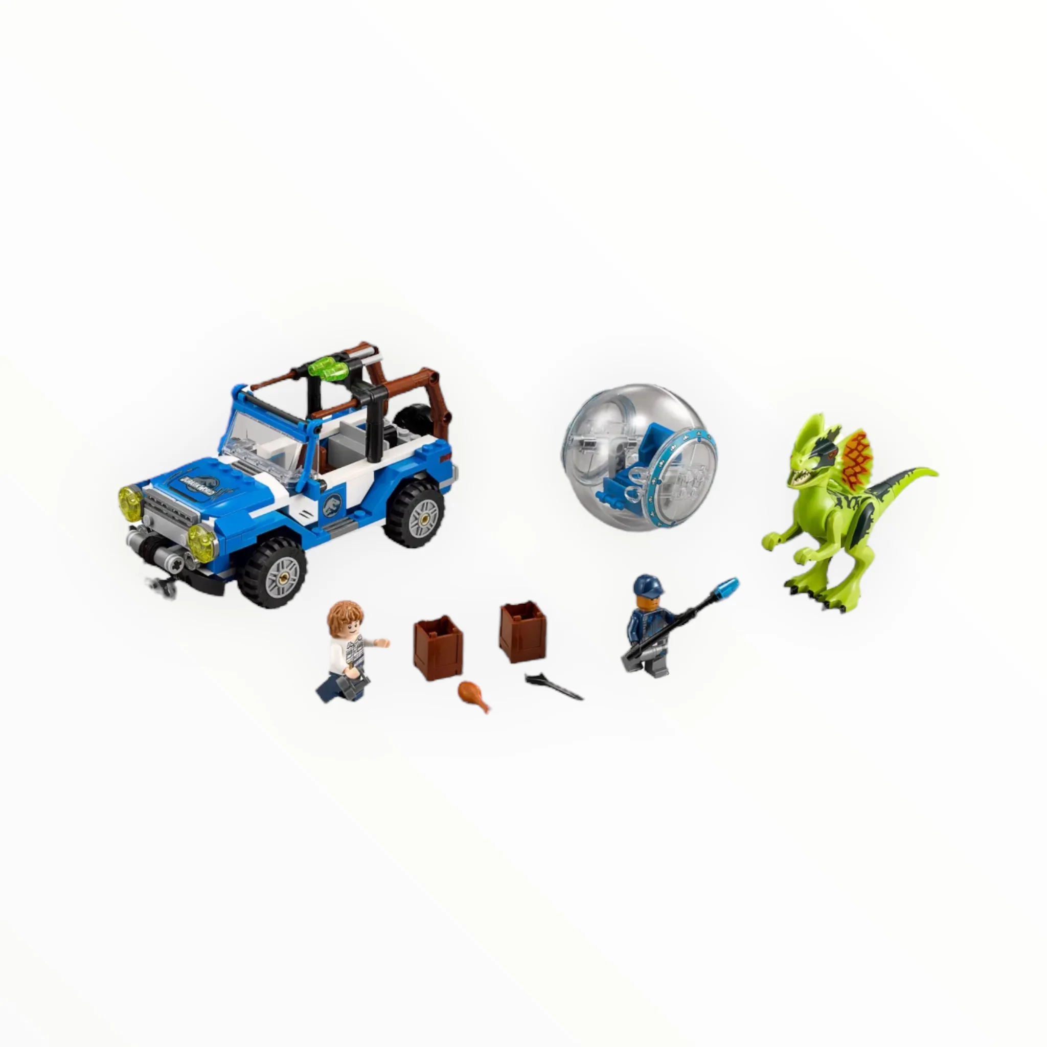Retired Set 75916 Jurassic World Dilophosaurus Ambush - Image 3