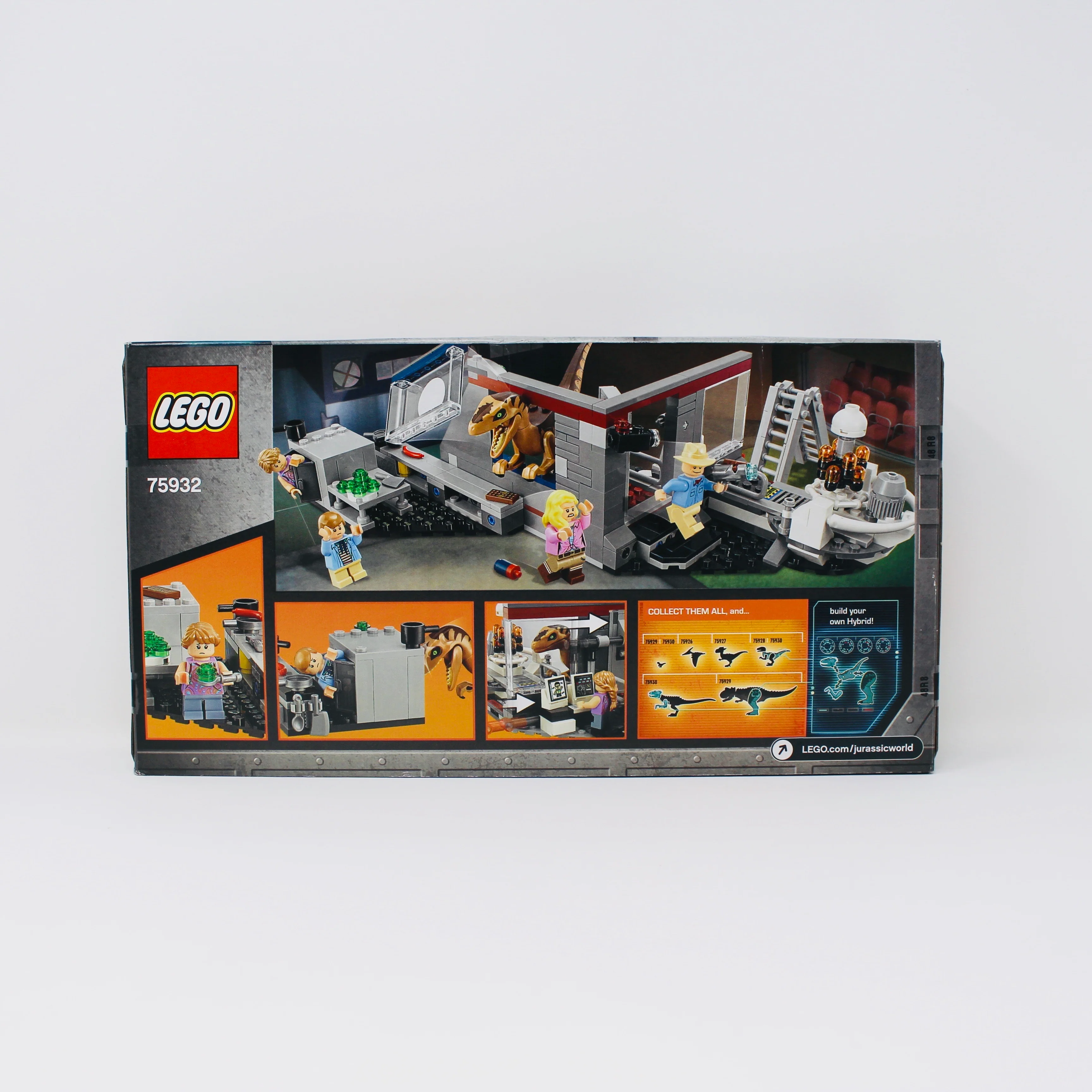 Retired Set 75932 Jurassic Park Velociraptor Chase - Image 2