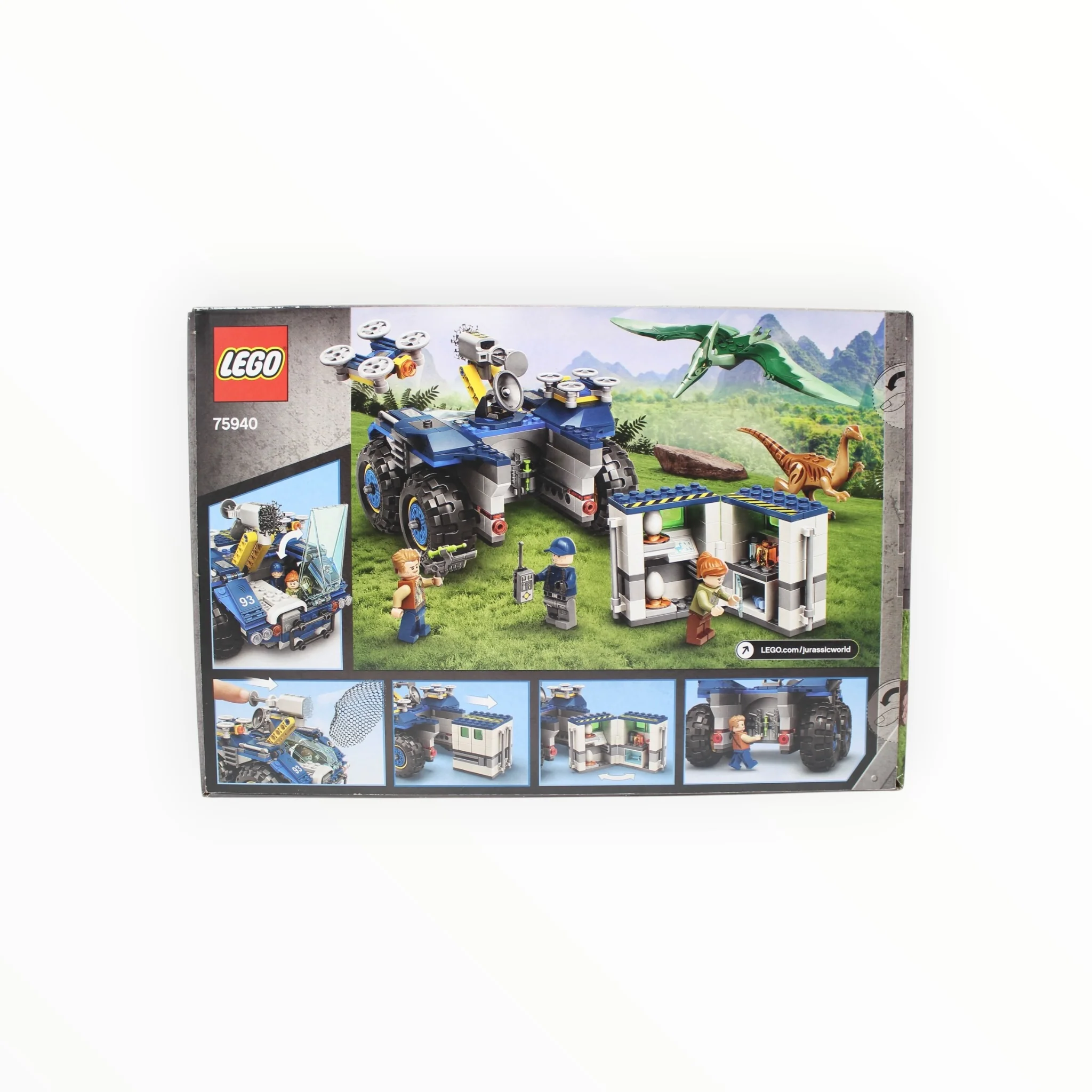Retired Set 75940 Jurassic World Gallimimus and Pteranodon Breakout (some box damage) - Image 2