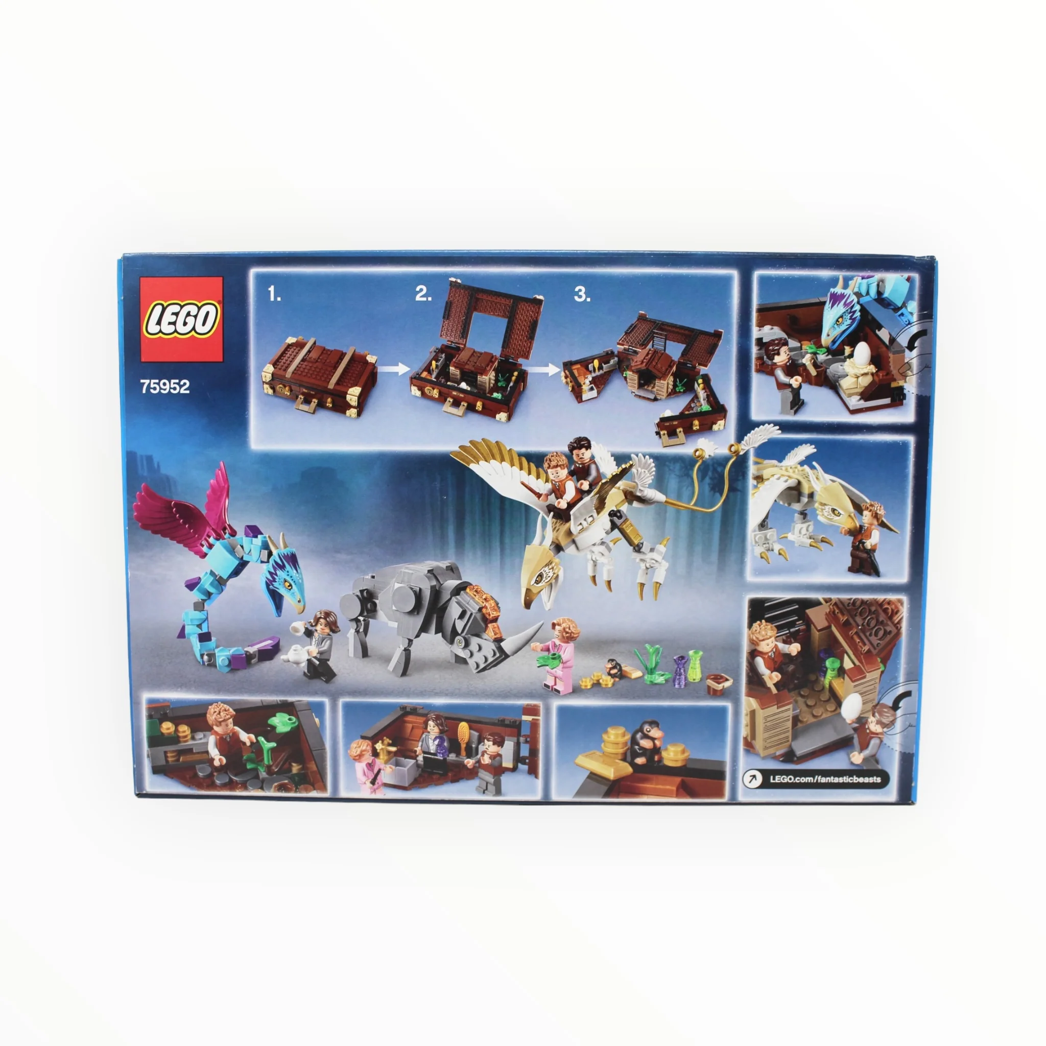 Retired Set 75952 Harry Potter Newt’s Case of Magical Creatures (damaged box) - Image 2