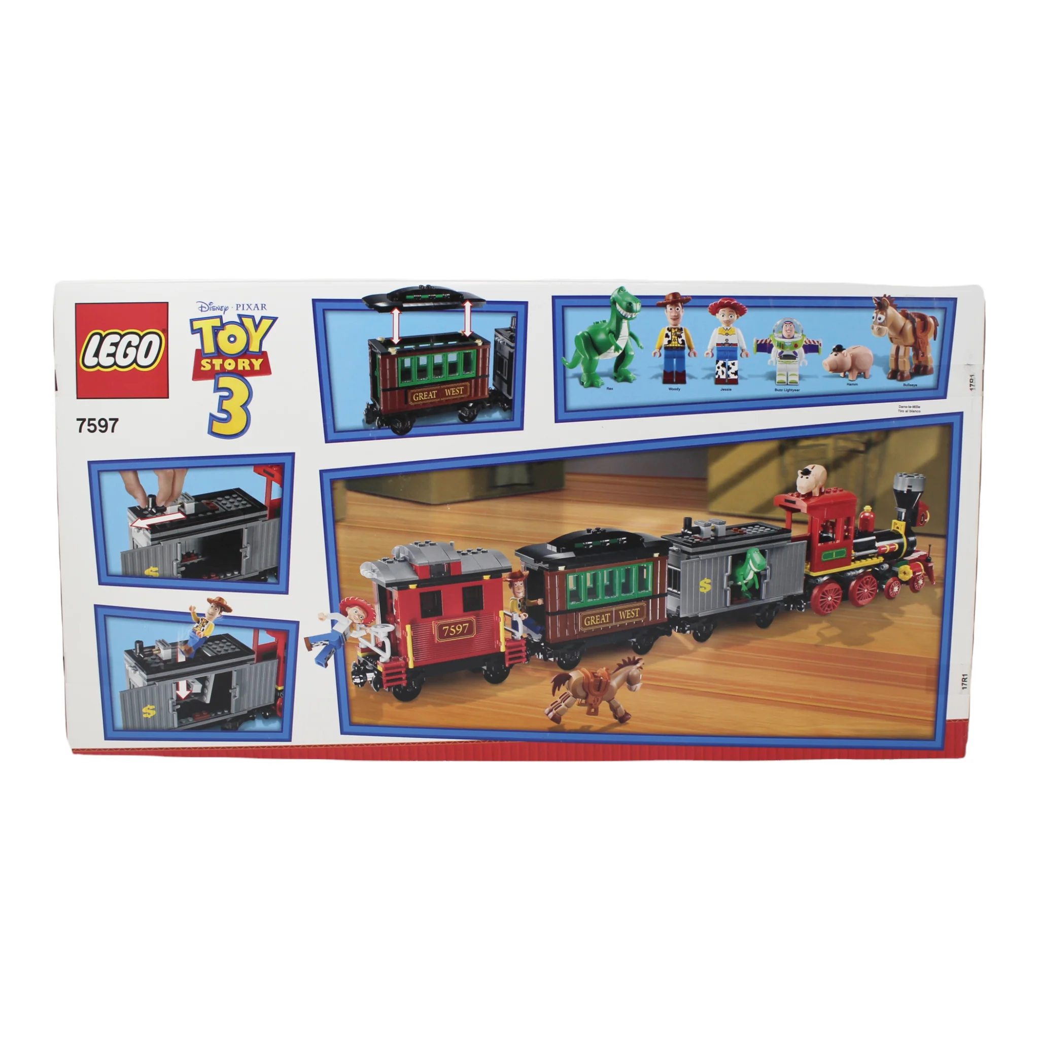 Retired Set 7597 Toy Story 3 Western Train Chase - Image 2