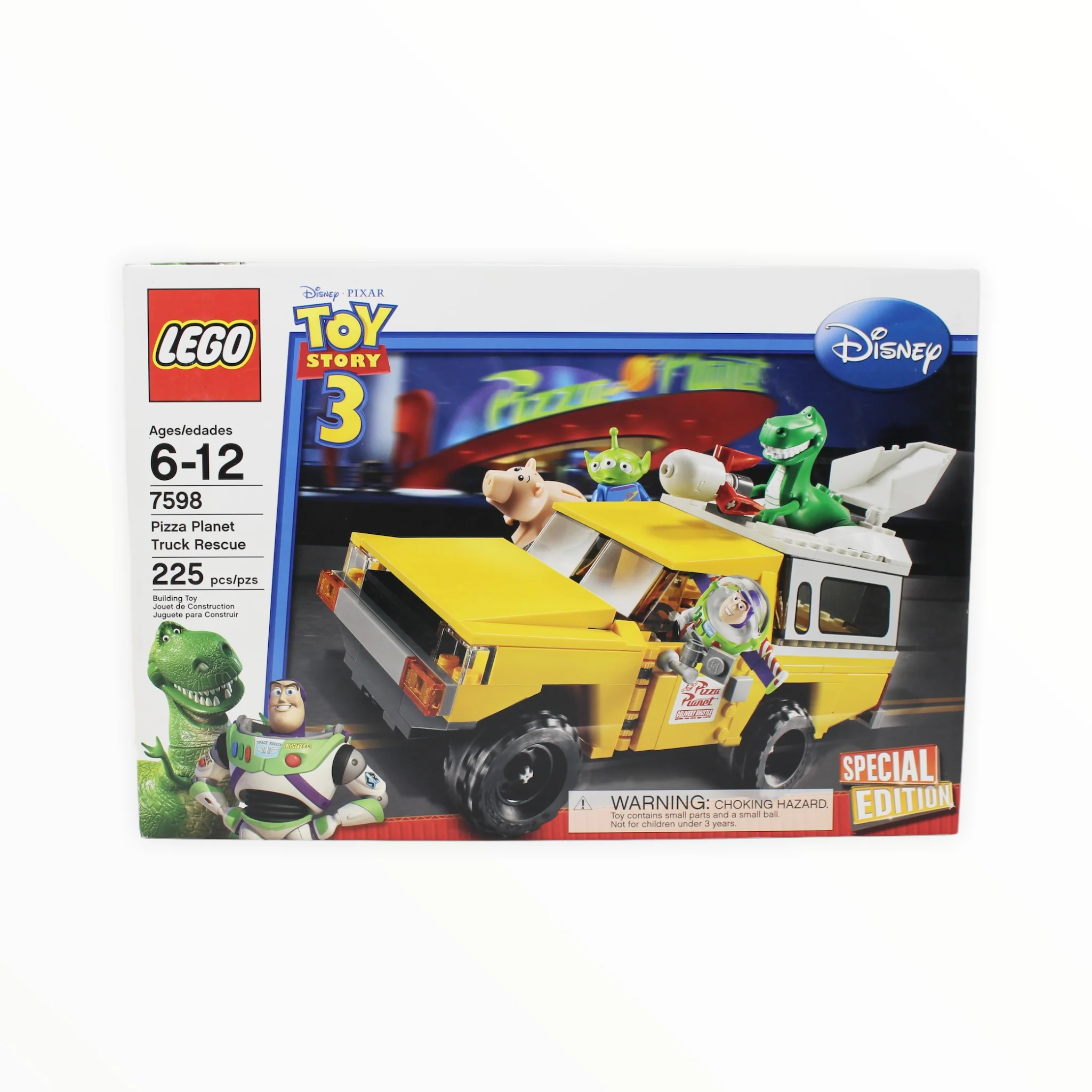 Retired Set 7598 Toy Story 3 Pizza Planet Truck Rescue