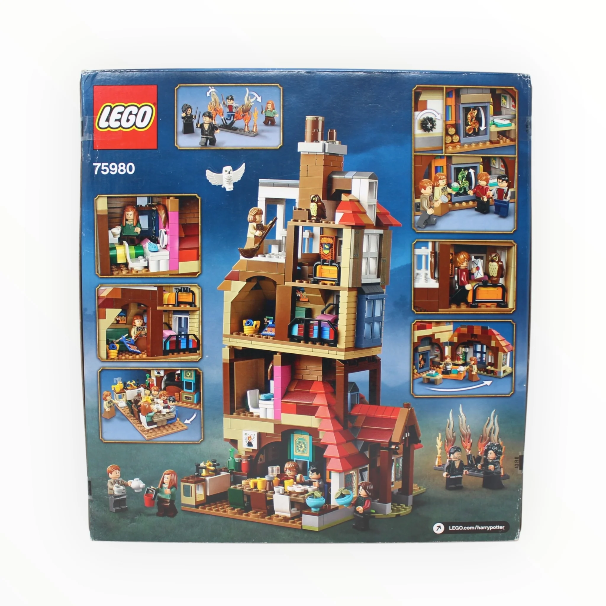 Retired Set 75980 Harry Potter Attack on the Burrow (slight box damage) - Image 2