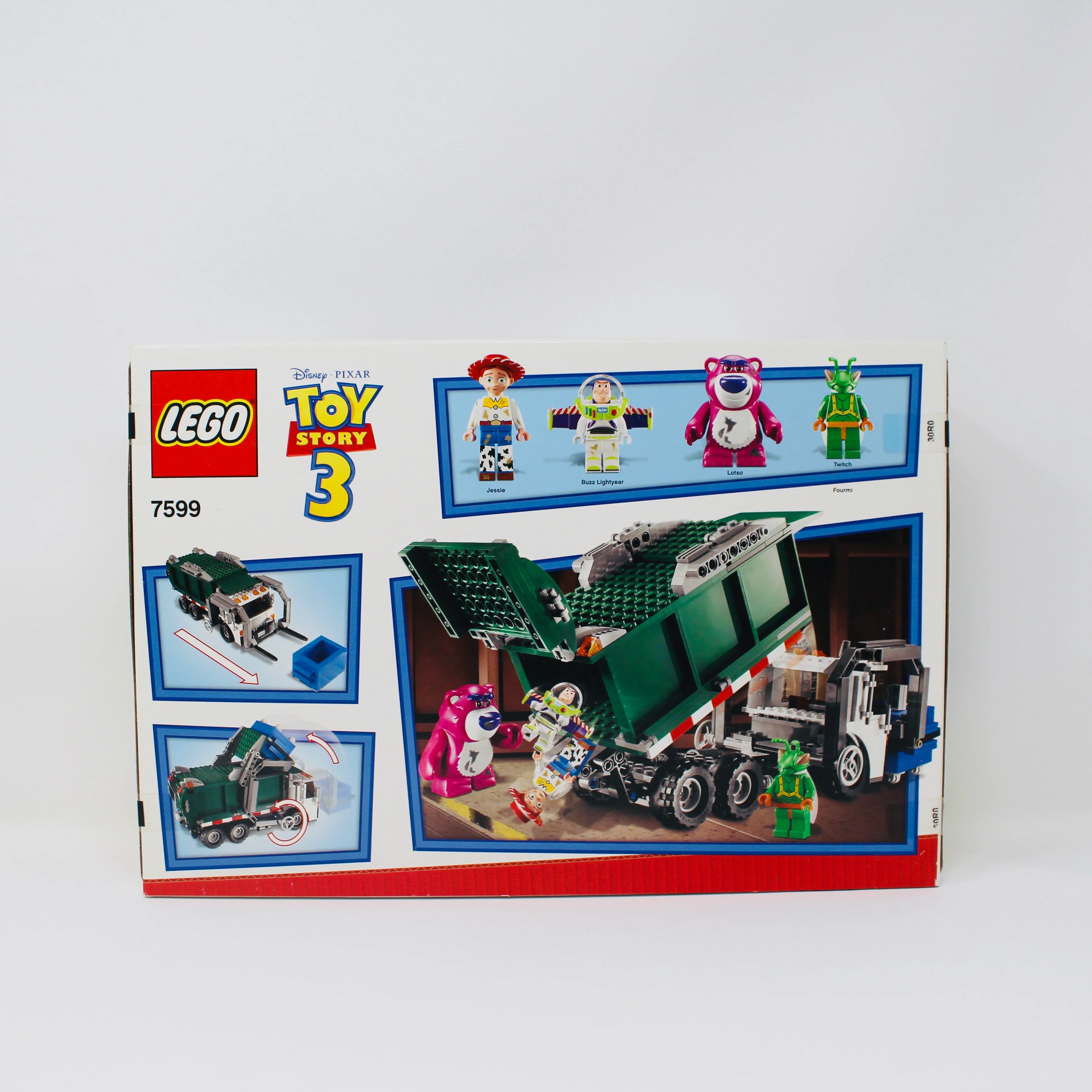 Retired Set 7599 Disney Toy Story 3 Garbage Truck Getaway - Image 2