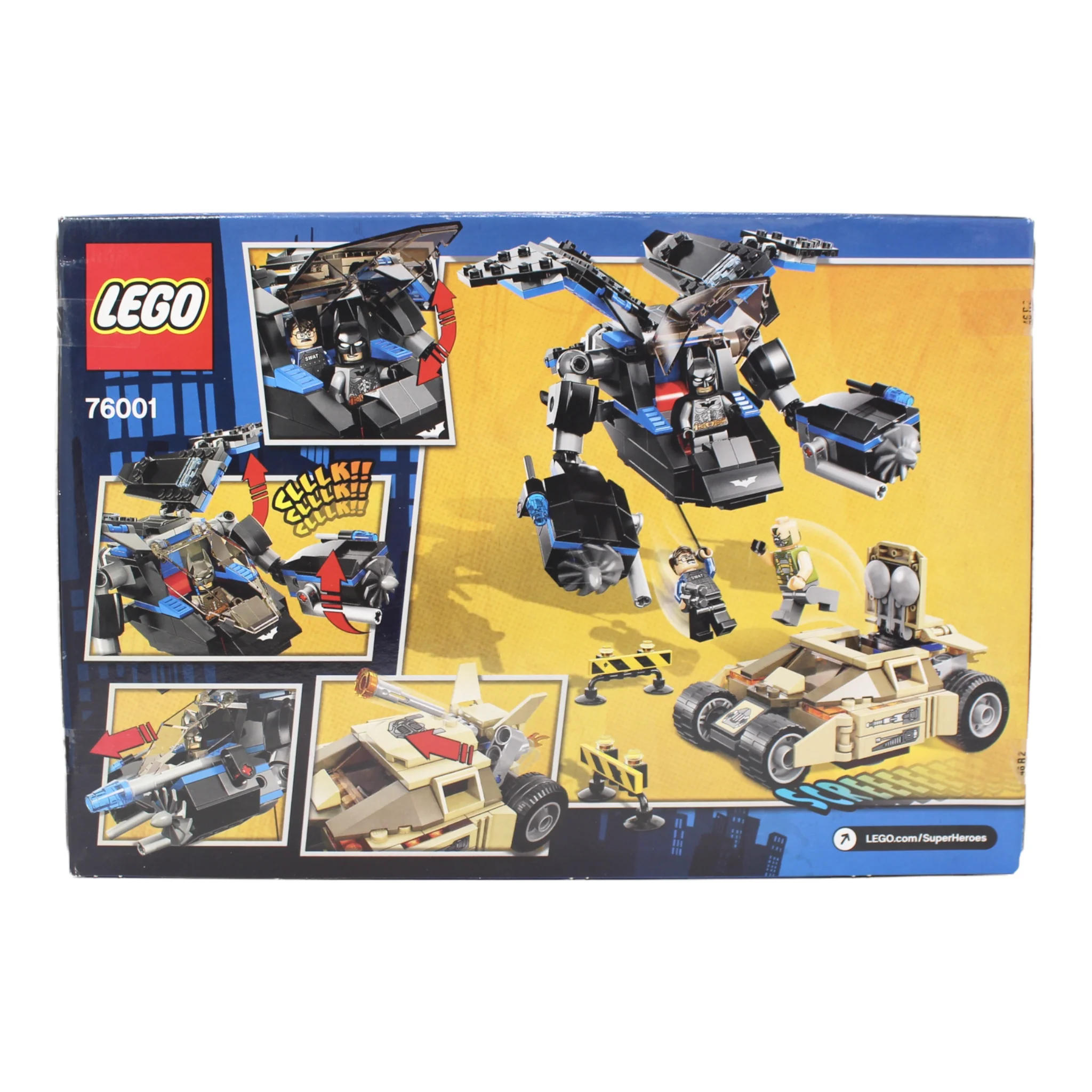 Retired Set 76001 DC Super Heroes The Bat vs. Bane: Tumbler Chase - Image 2