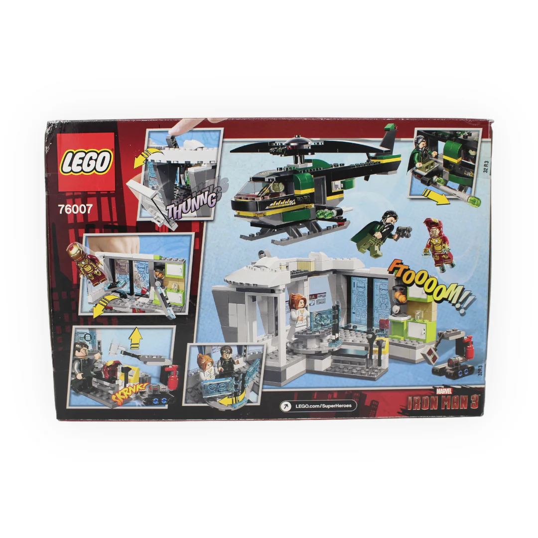 Retired Set 76007 Marvel Super Heroes Iron Man: Malibu Mansion Attack - Image 2