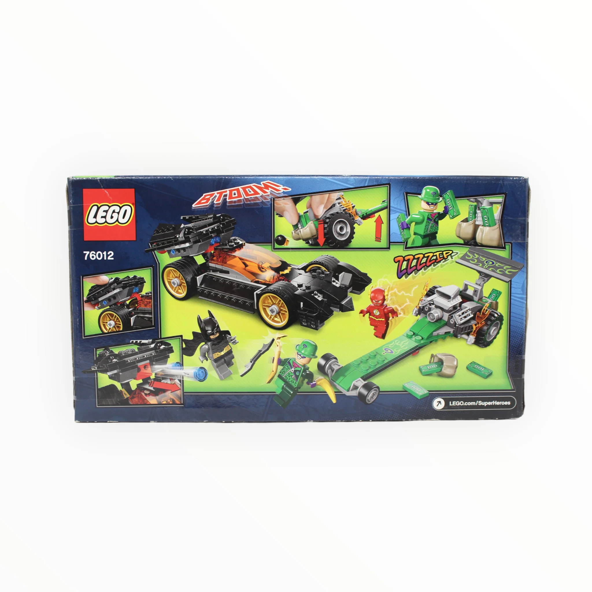 Retired Set 76012 DC Super Heroes Batman: The Riddler Chase - Image 2