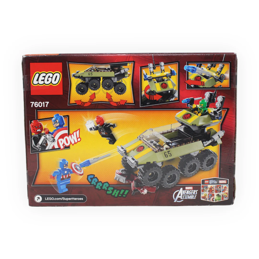Retired Set 76017 Marvel Super Heroes Captain America vs. Hydra - Image 2