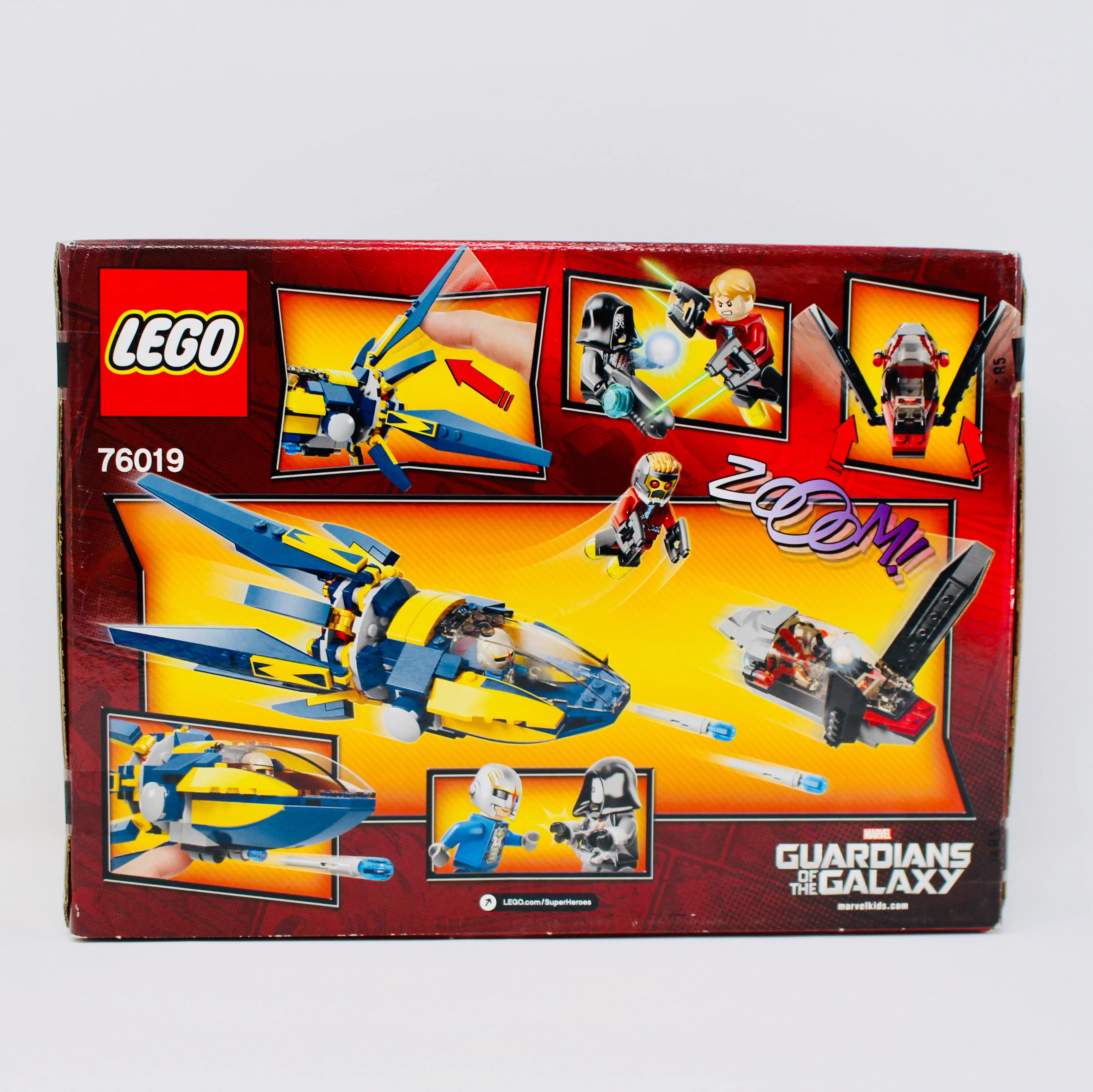 Retired Set 76019 Marvel Super Heroes Starblaster Showdown - Image 2