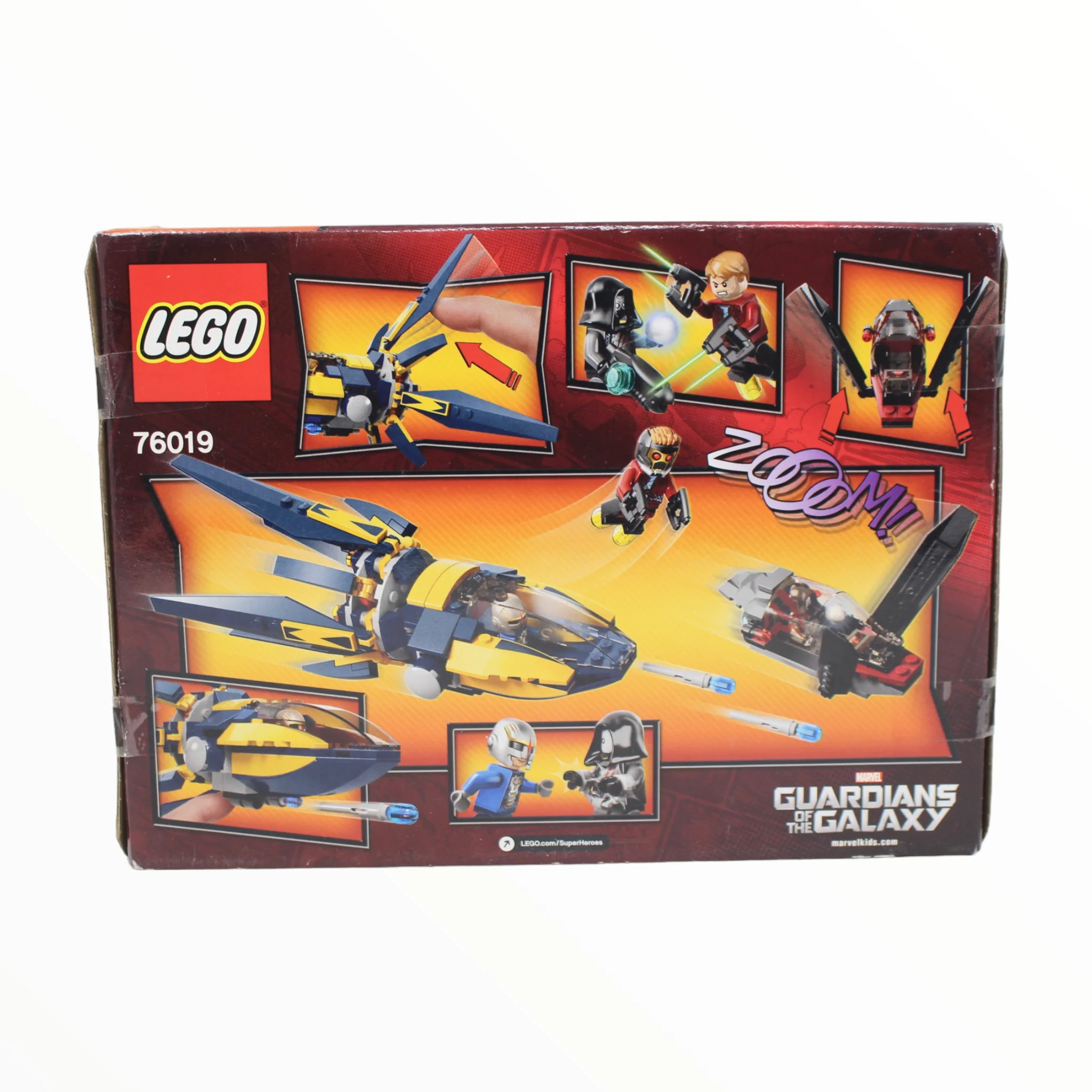 Retired Set 76019 Marvel Super Heroes Starblaster Showdown (damaged box) - Image 2