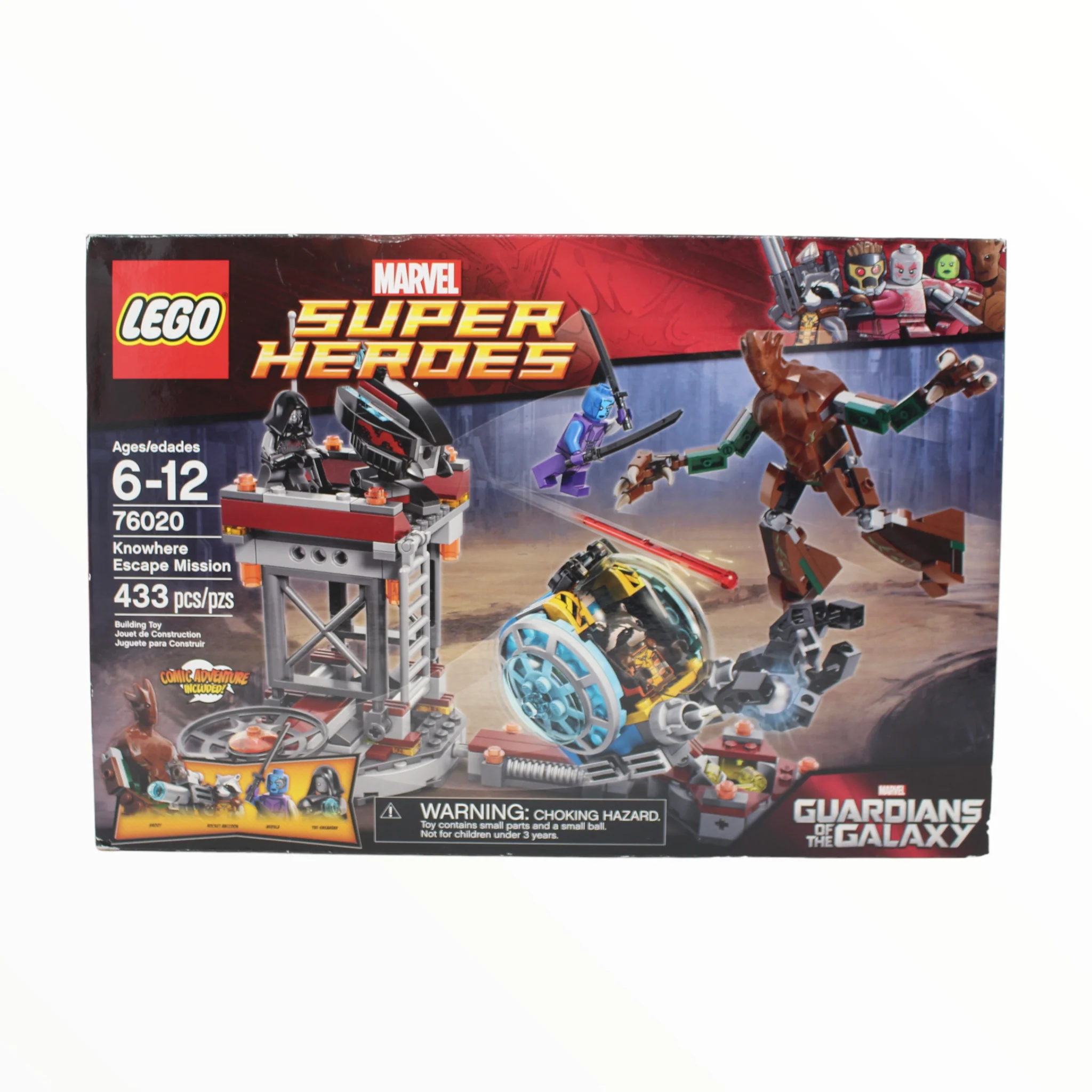 Retired Set 76020 Marvel Super Heroes Knowhere Escape Mission