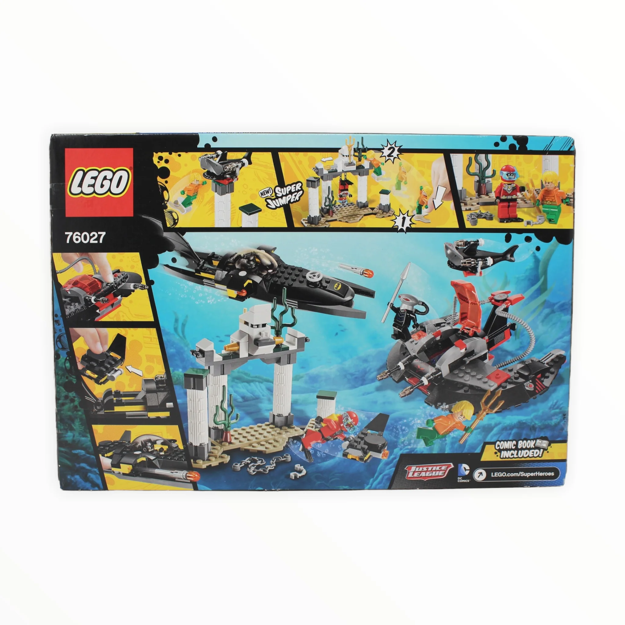 Retired Set 76027 DC Super Heroes Black Manta Deep Sea Strike - Image 2