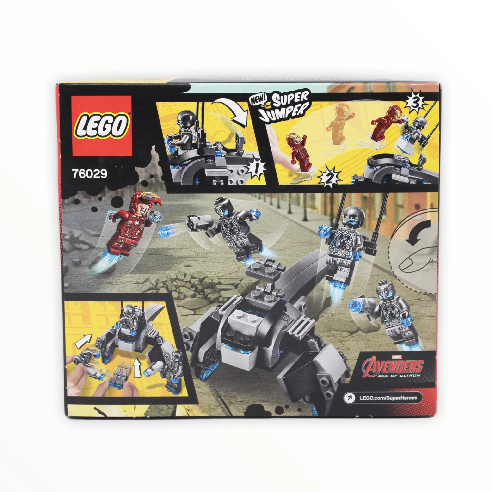Retired Set 76029 Marvel Super Heroes Iron Man vs. Ultron - Image 2