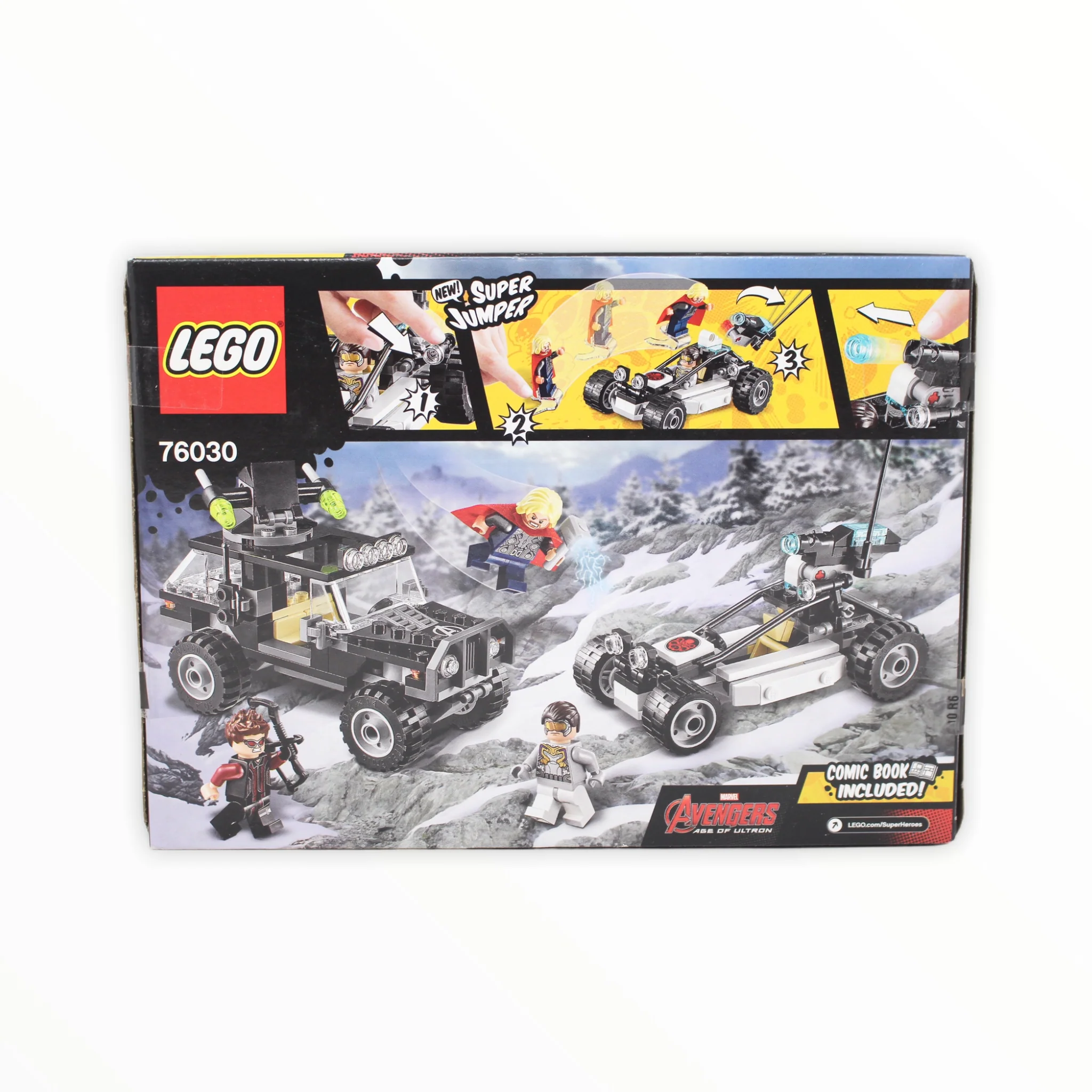 Retired Set 76030 Marvel Super Heroes Avengers Hydra Showdown - Image 2