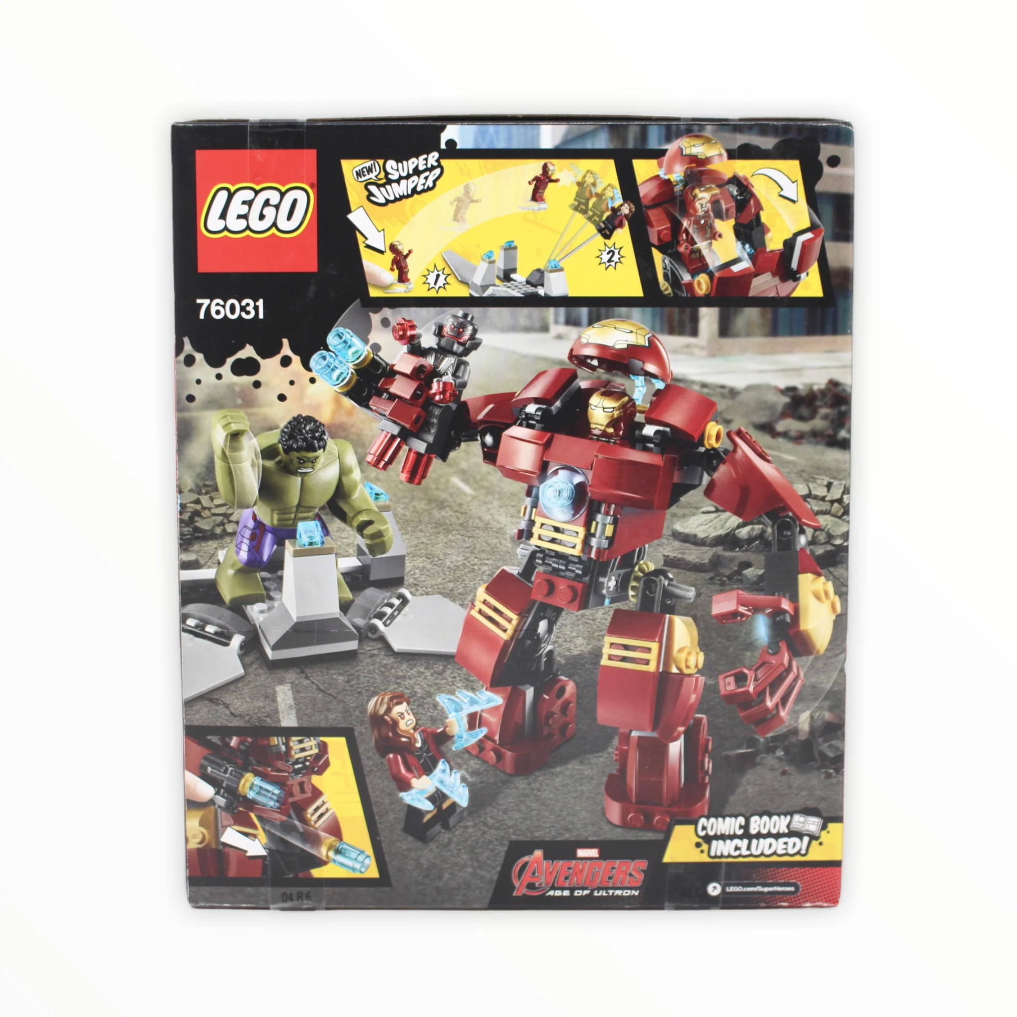 Retired Set 76031 Marvel Super Heroes Hulk Buster Smash - Image 2