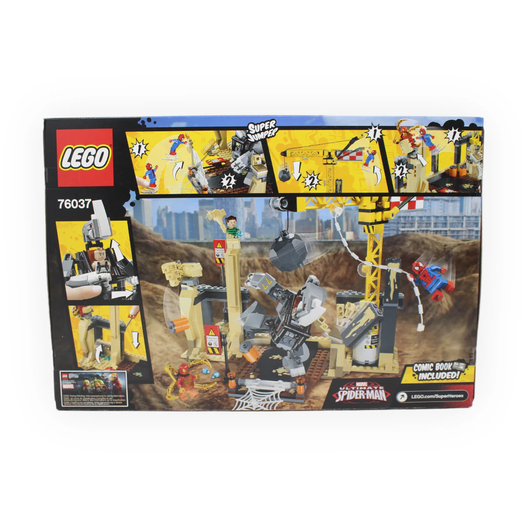 Retired Set 76037 Marvel Super Heroes Rhino and Sandman Super Villain Team-up - Image 2