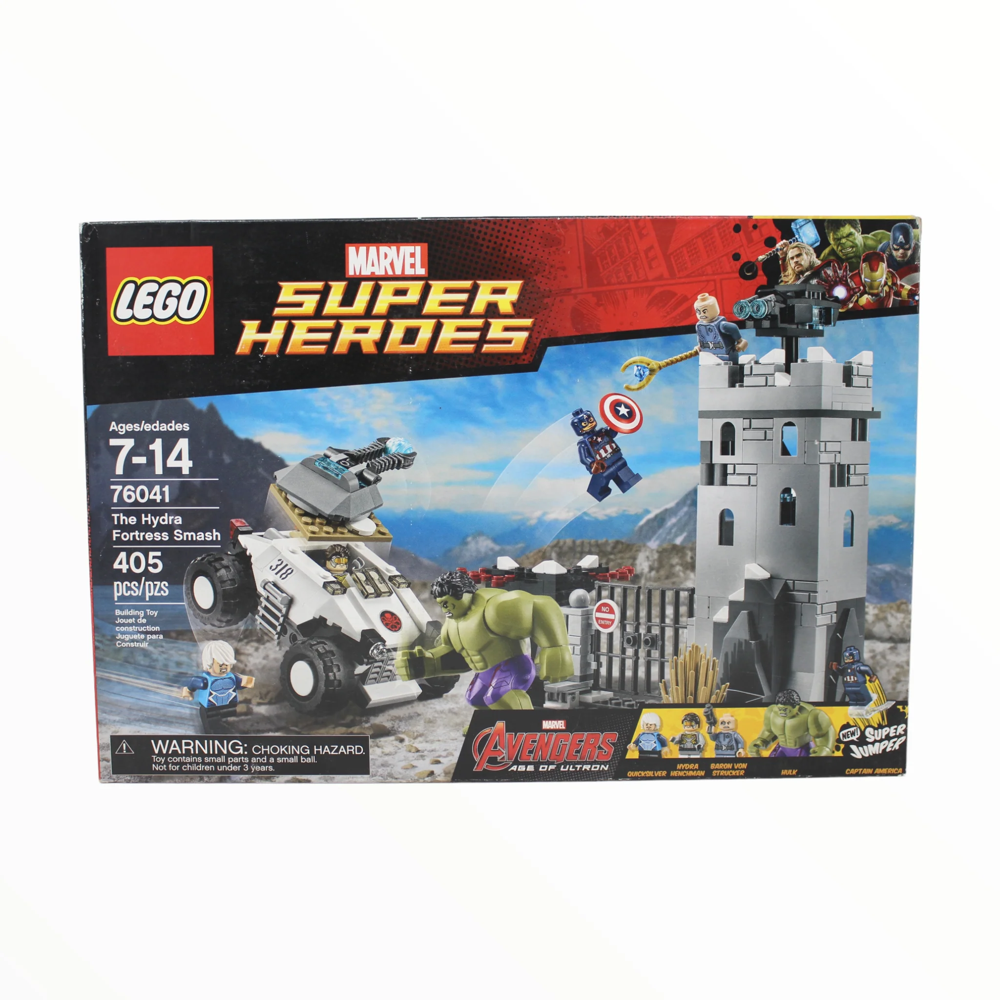 Retired Set 76041 Marvel Super Heroes The Hydra Fortress Smash