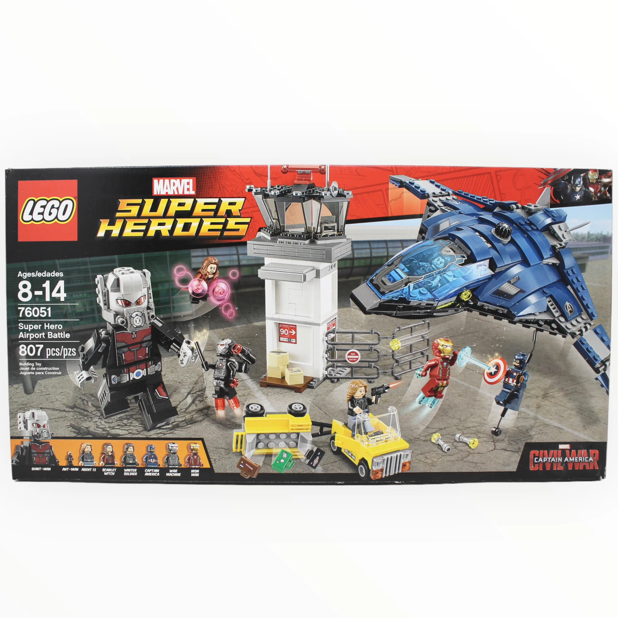 Retired Set 76051 Marvel Super Heroes Super Hero Airport Battle