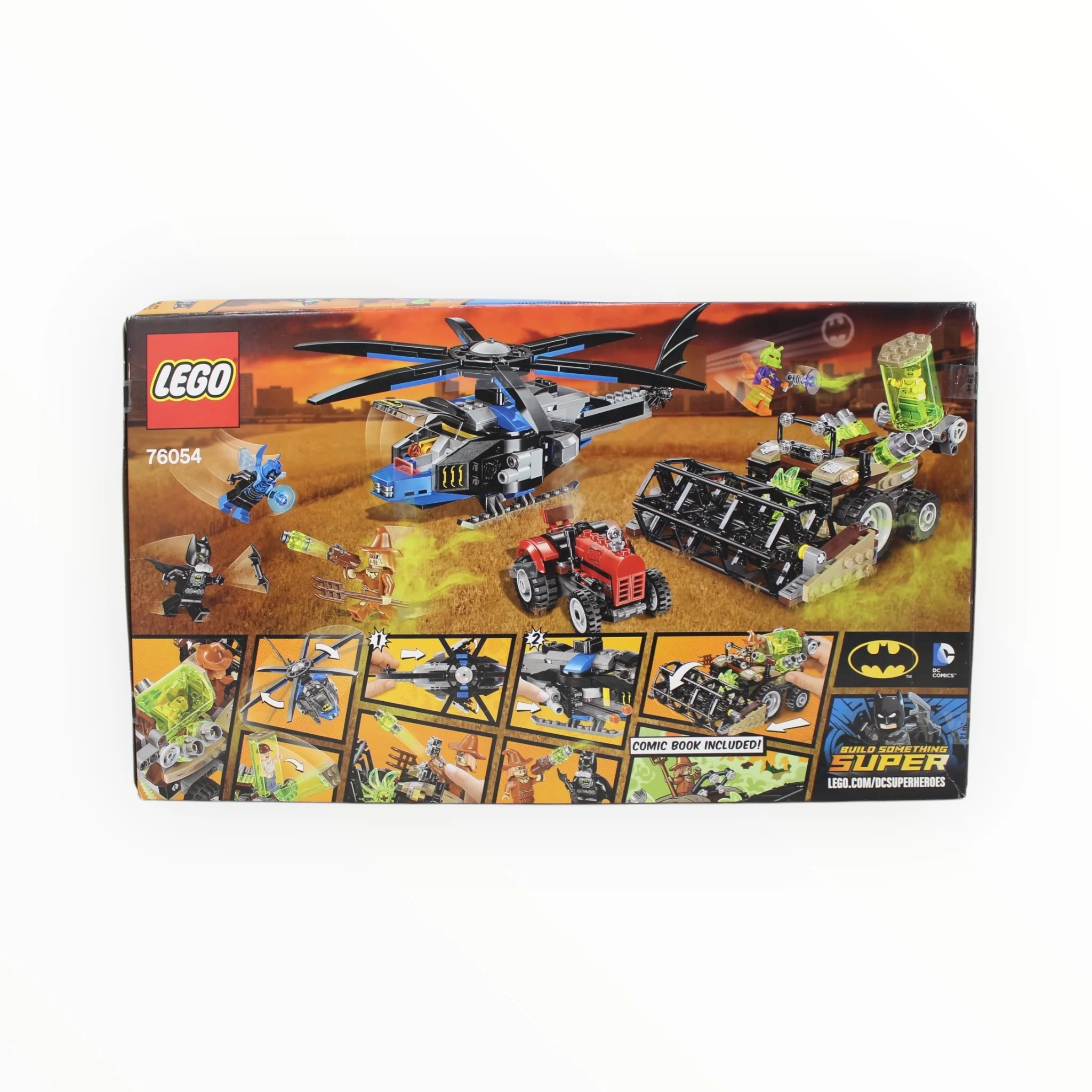 Retired Set 76054 DC Super Heroes Batman: Scarecrow Harvest of Fear (damaged box) - Image 2