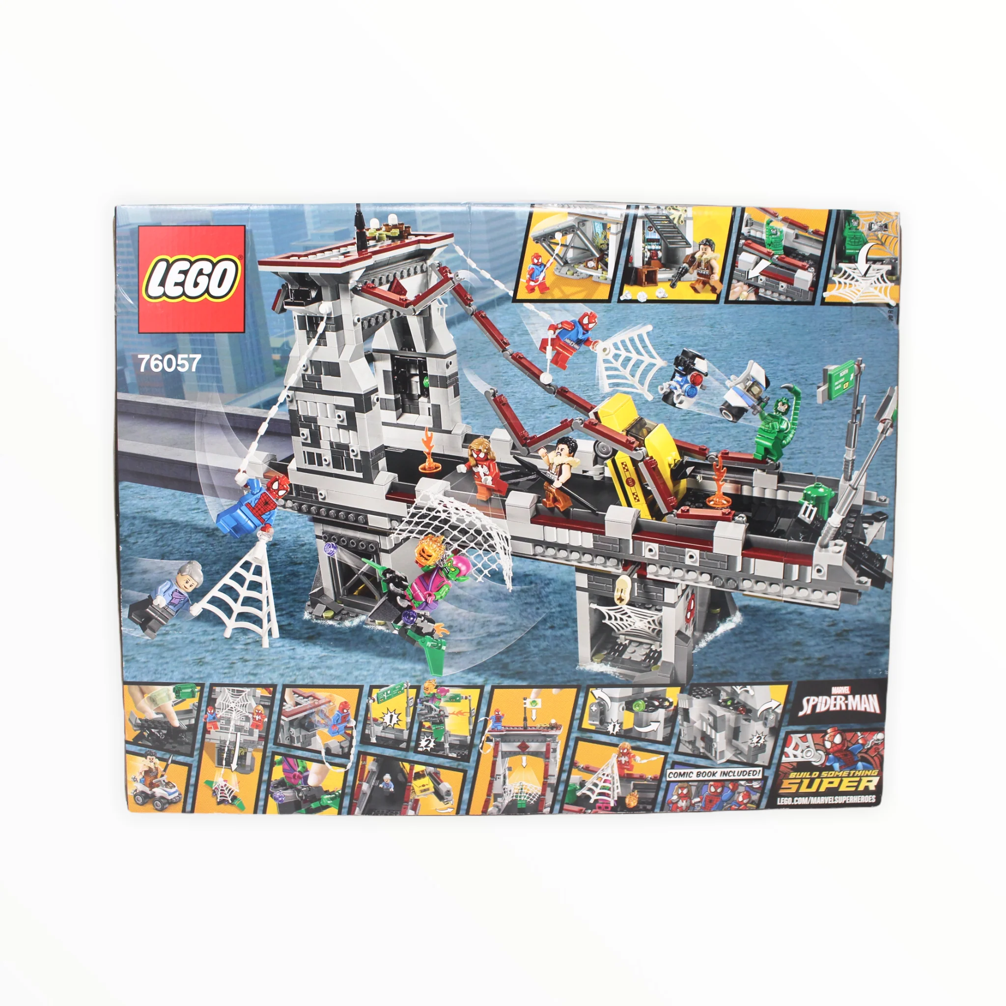 Retired Set 76057 Marvel Super Heroes Spider-Man: Web Warriors Ultimate Bridge Battle - Image 2