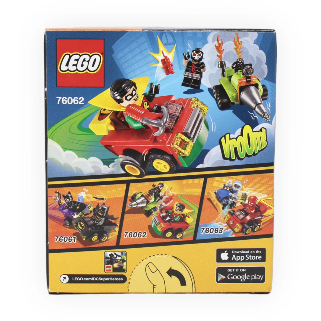 Retired Set 76062 DC Super Heroes Mighty Micros: Robin vs. Bane - Image 2