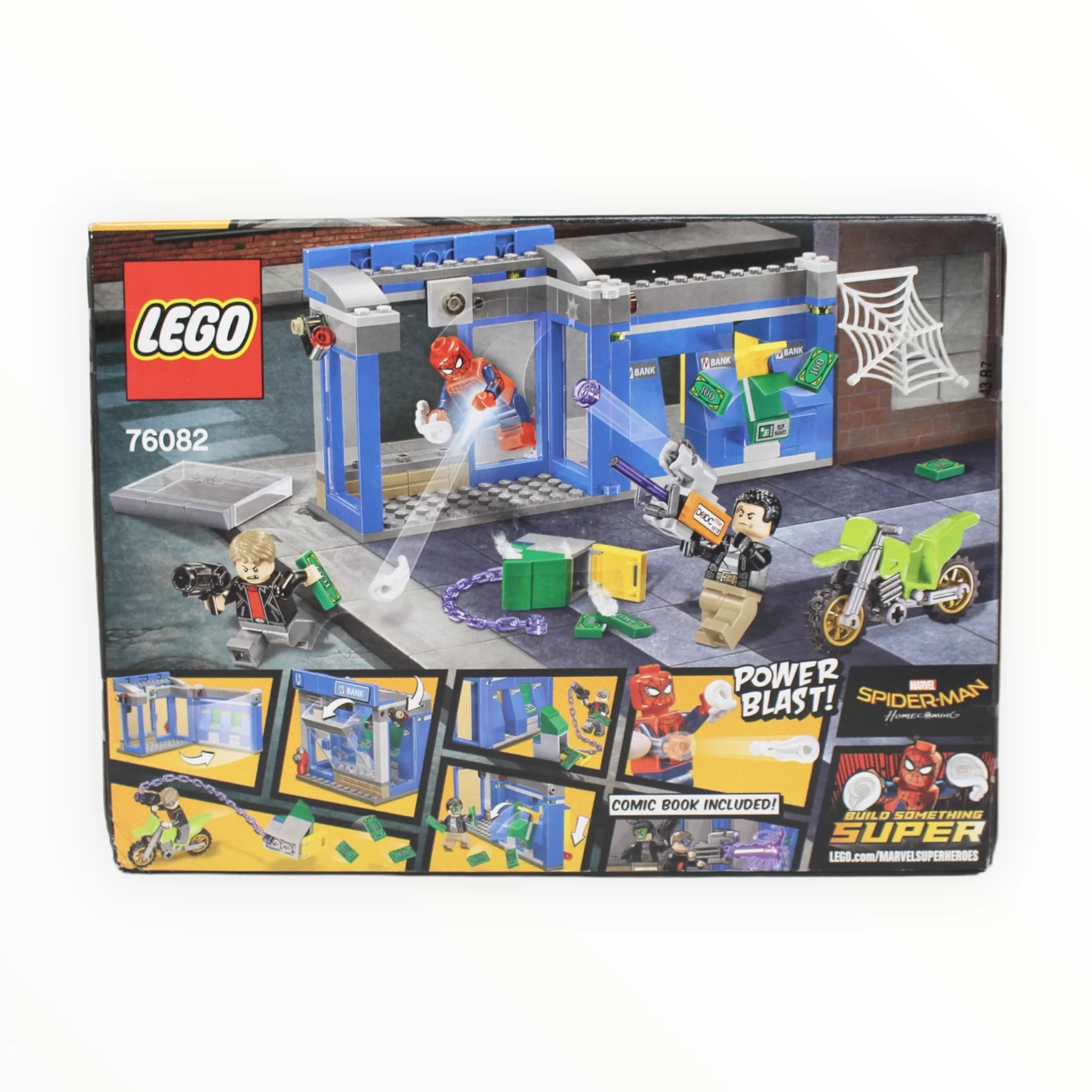 Retired Set 76082 Marvel Super Heroes ATM Heist Battle - Image 2